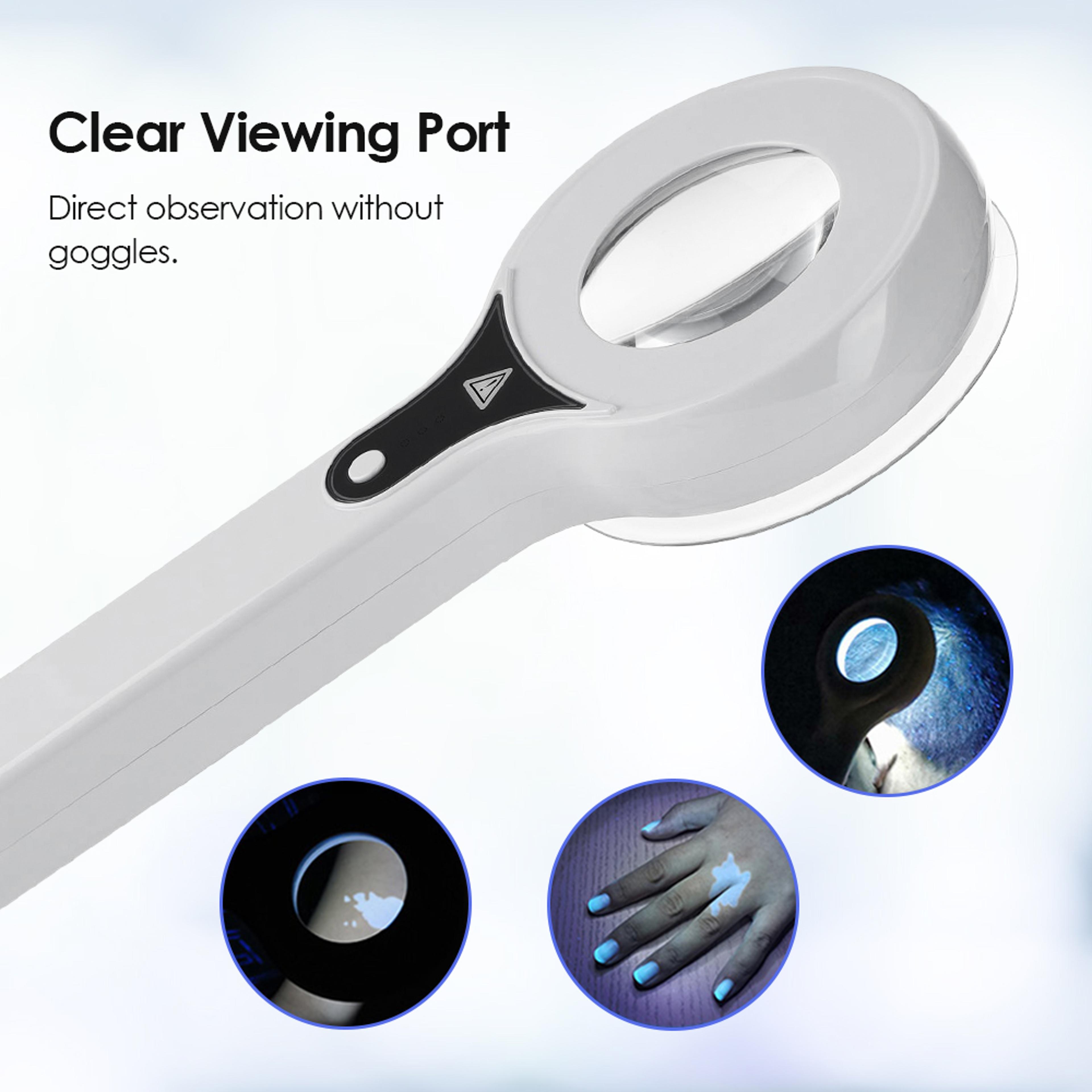 Woods Lamp Skin Analyzer For UV Facial Testing  Skin Care Detection 3
