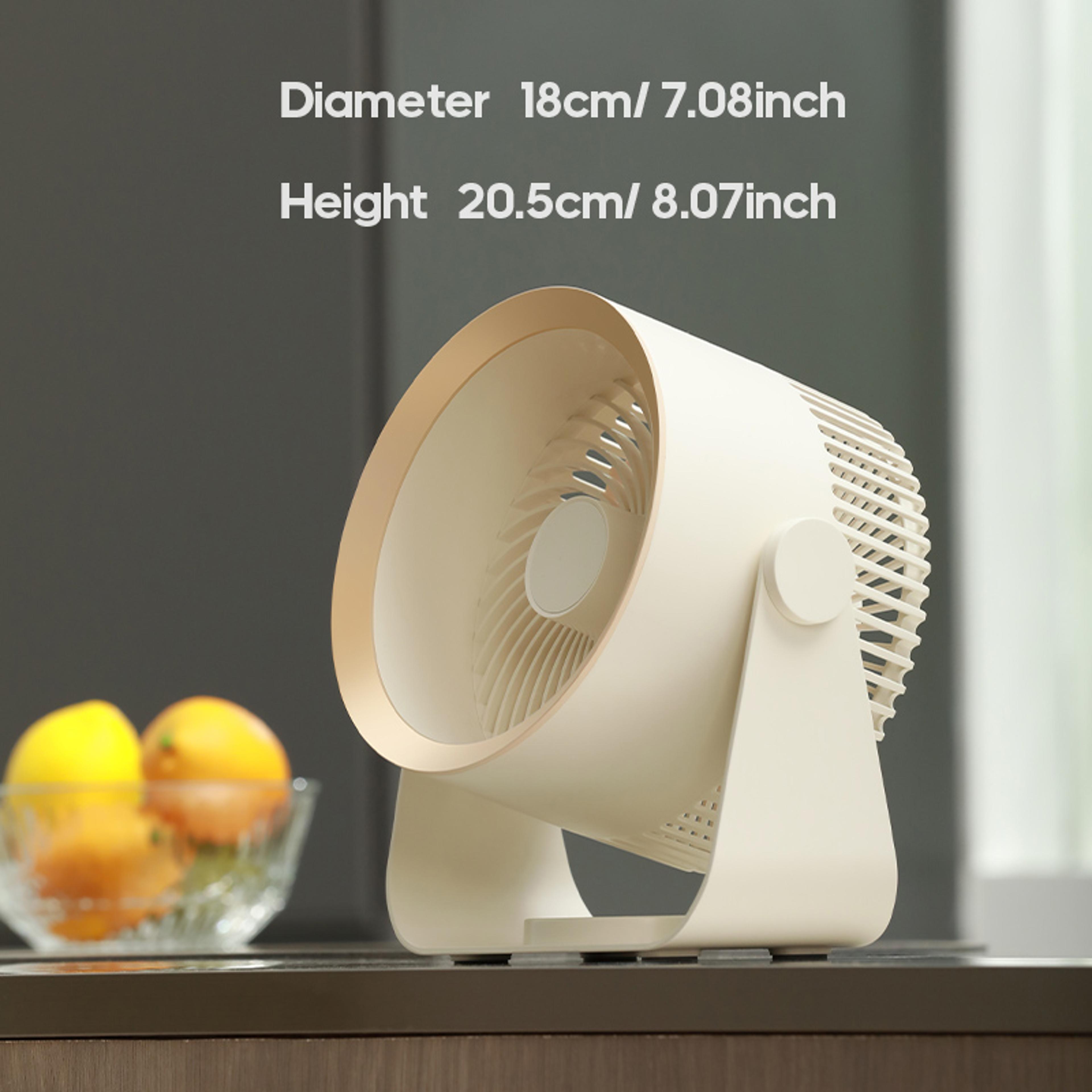 Wireless Multifunctional Electric Fan Circulator Portable Air Cooler For Home Desk Wall And Ceiling 5
