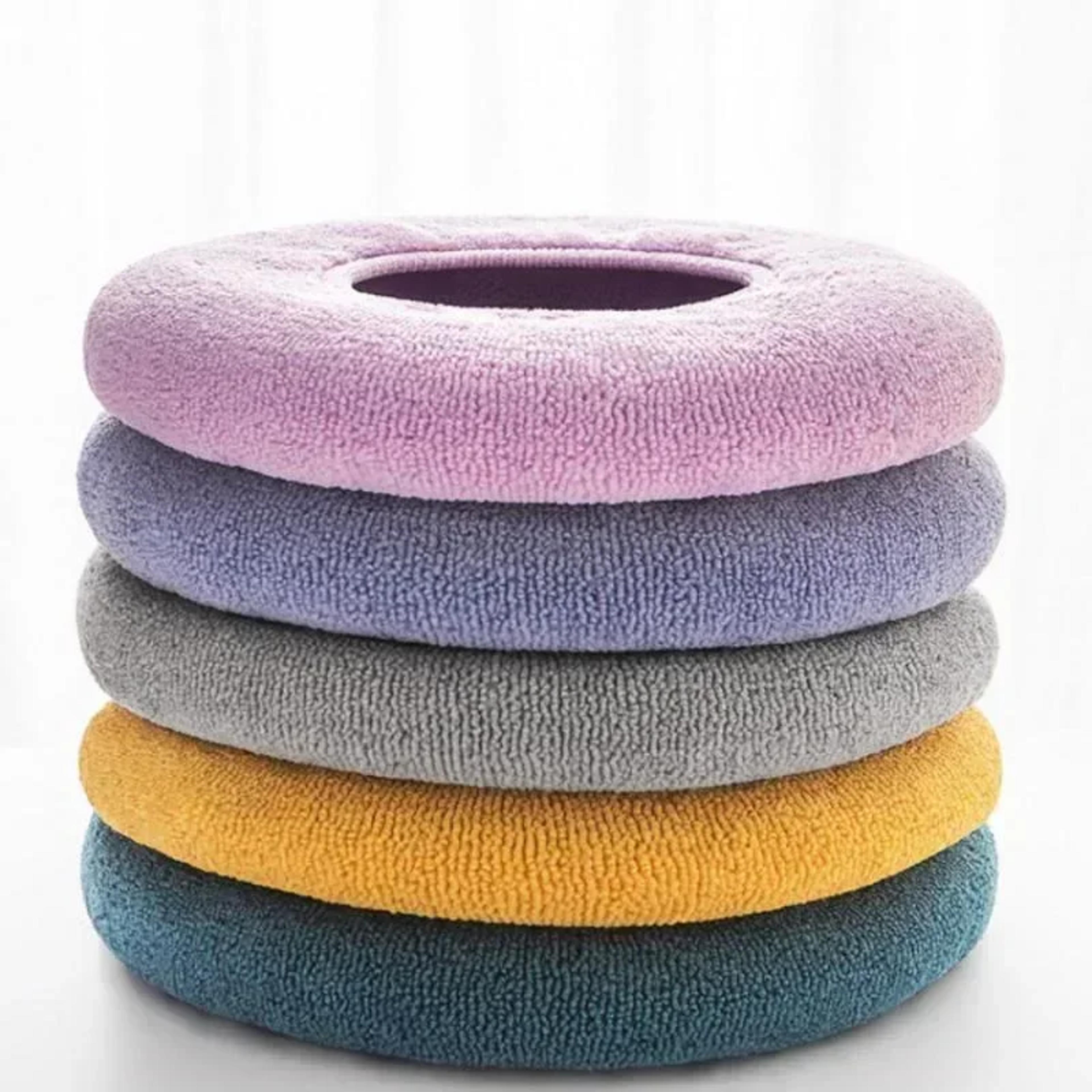 Winter Warm Toilet Seat Cover  Soft Washable OShape Pad For Bathroom Comfort 2