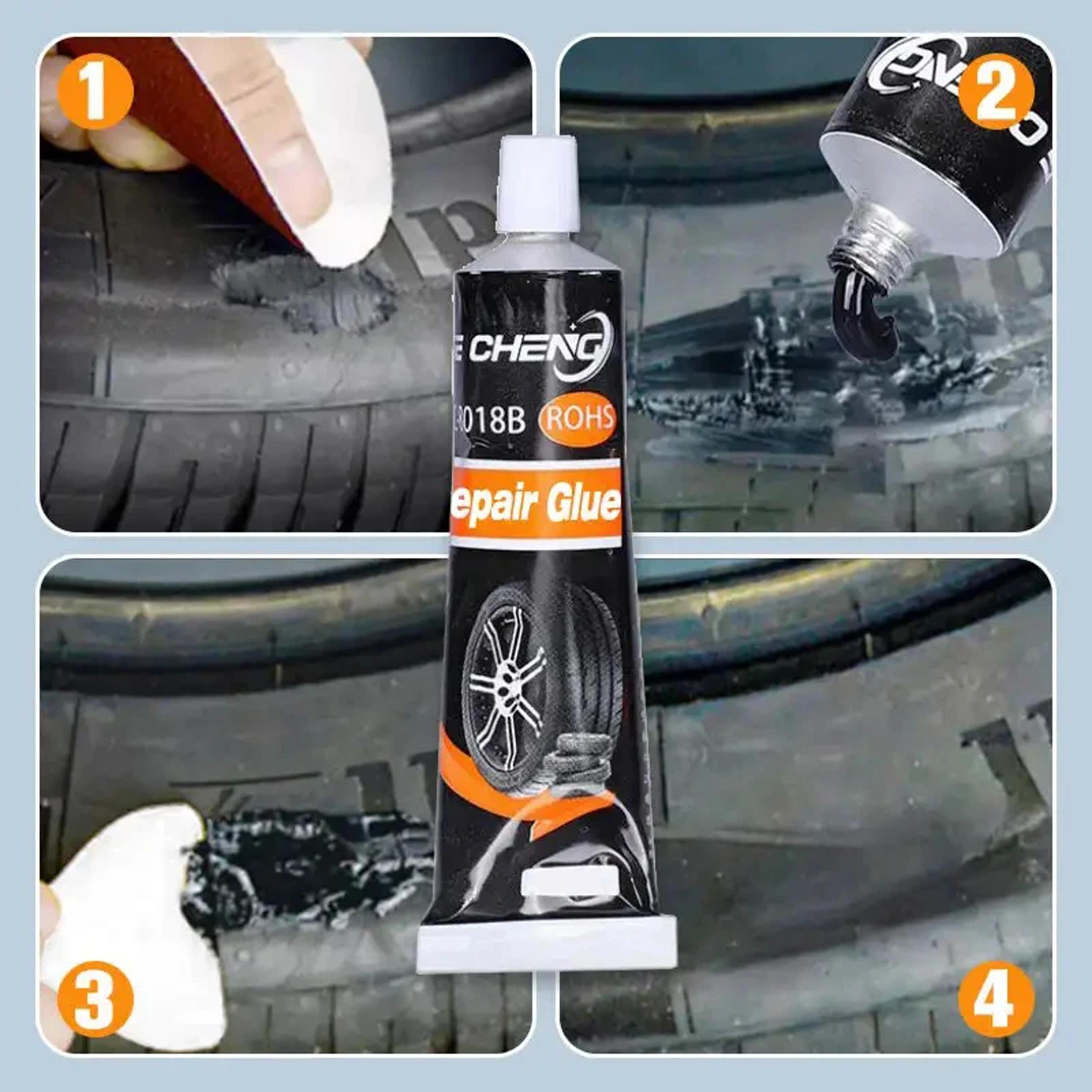 HighTemperature Waterproof Tire Repair Adhesive Glue Instant Black Seal For LongLasting Tire Repair 2