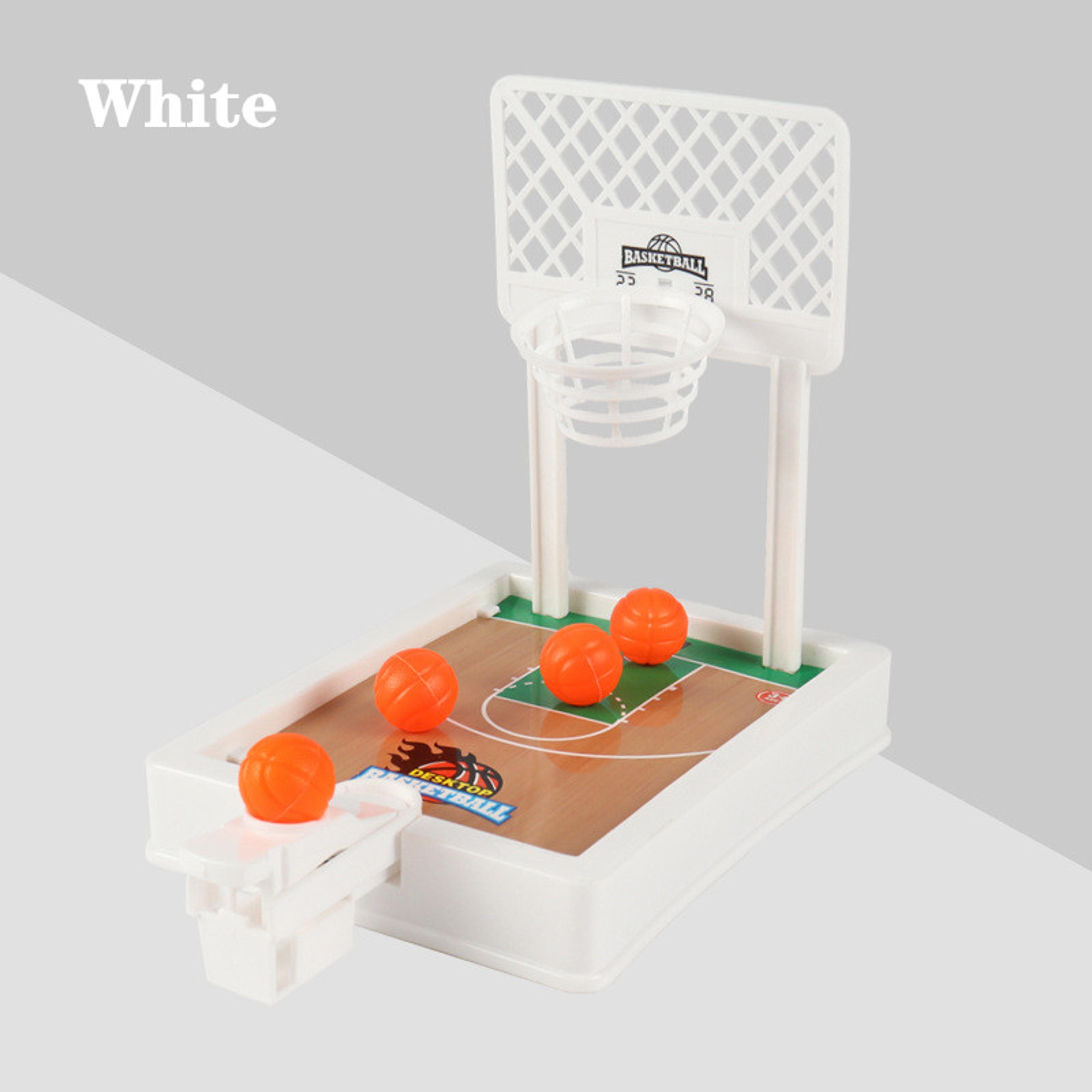 Mini Desktop Basketball Hoop Game Finger Shooting Tabletop Sports Toy For Kids  Adults 8