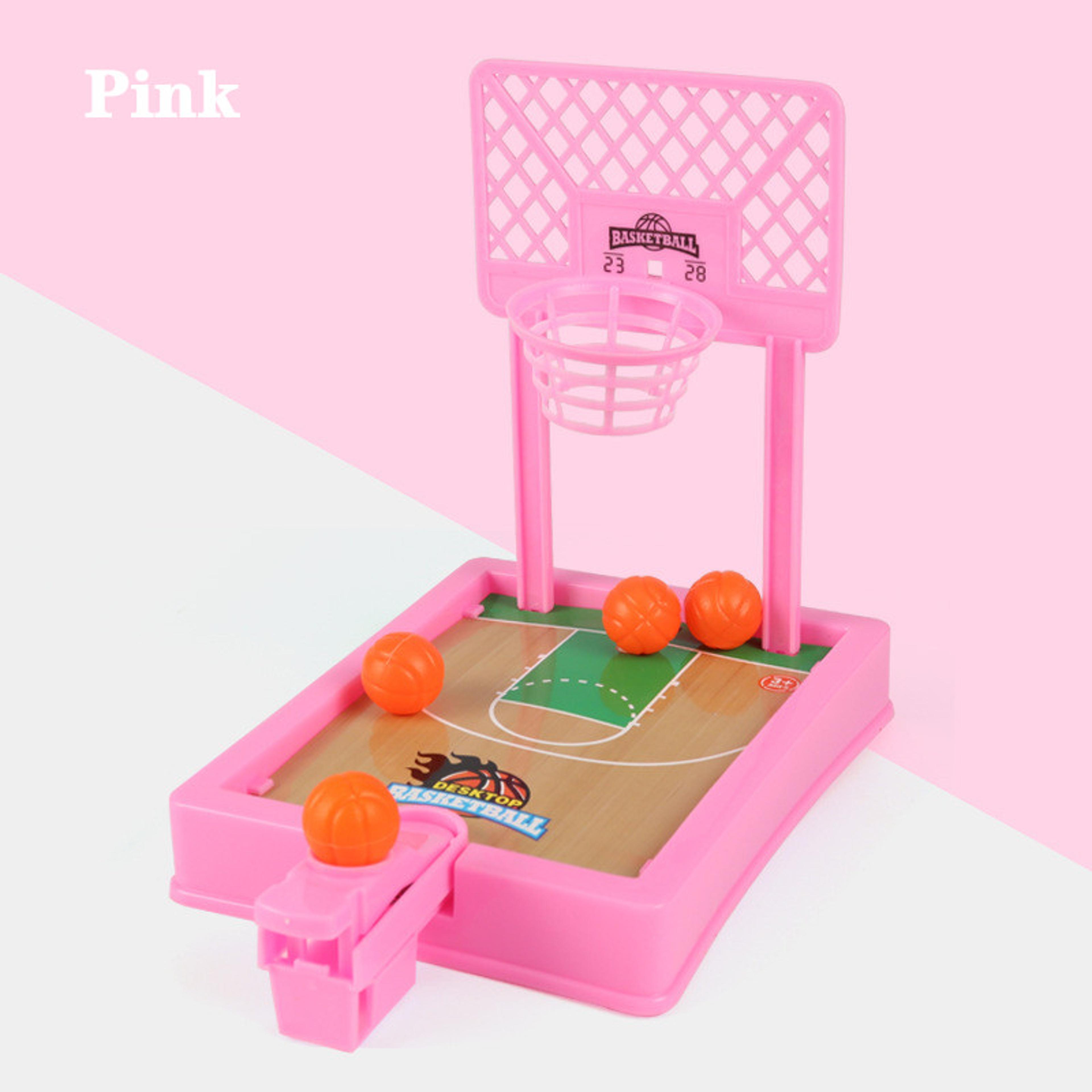 Mini Desktop Basketball Hoop Game Finger Shooting Tabletop Sports Toy For Kids  Adults 7