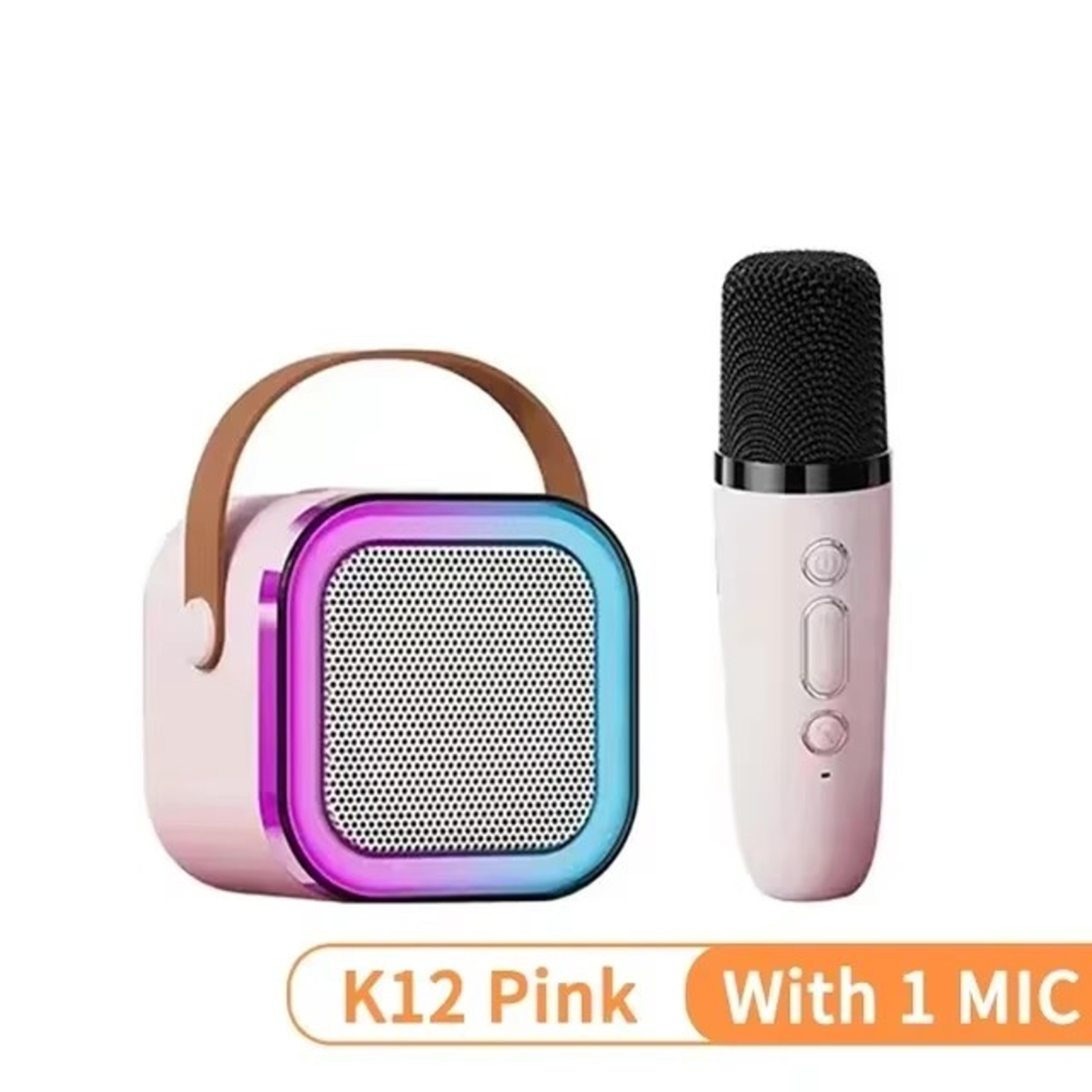 Professional Wireless Microphone Bluetooth Speaker For Gaming Karaoke And Live Streaming 4