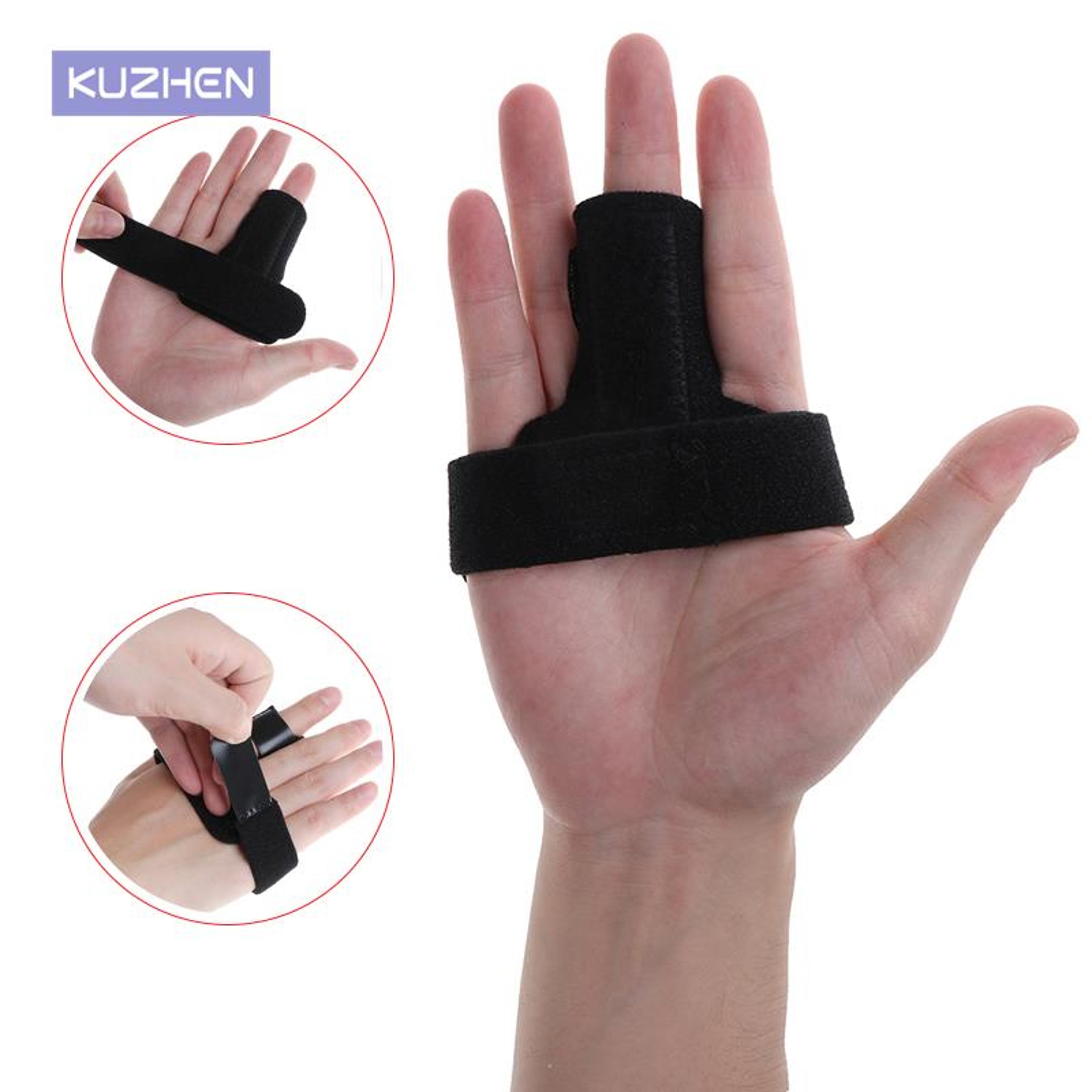 adjustable finger splint brace for trigger finger & arthritis pain relief, support for fractures & injuries