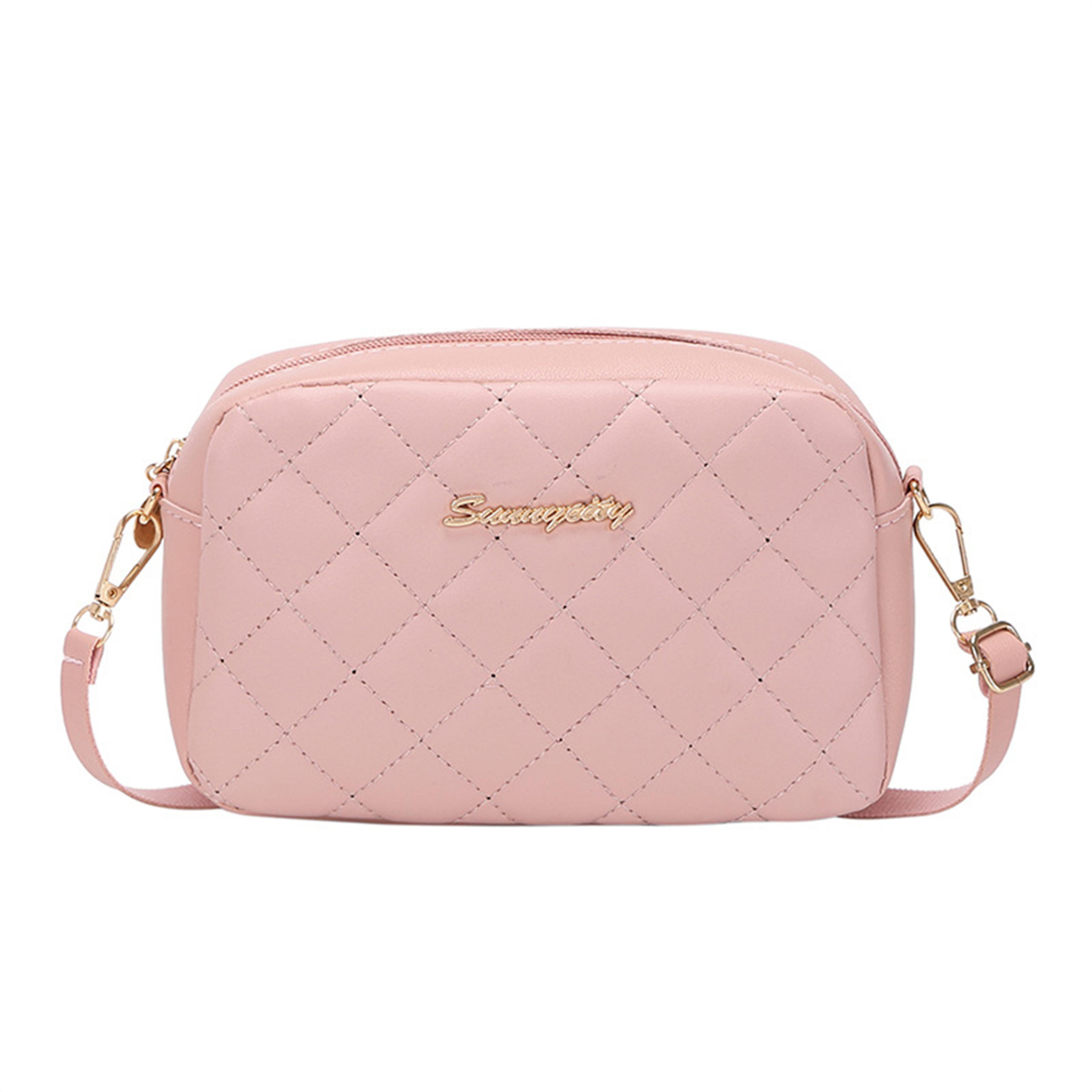 Small Messenger Bag For Women With Trendy Lingge Embroidery Fashionable Chain Shoulder  Crossbody B 5