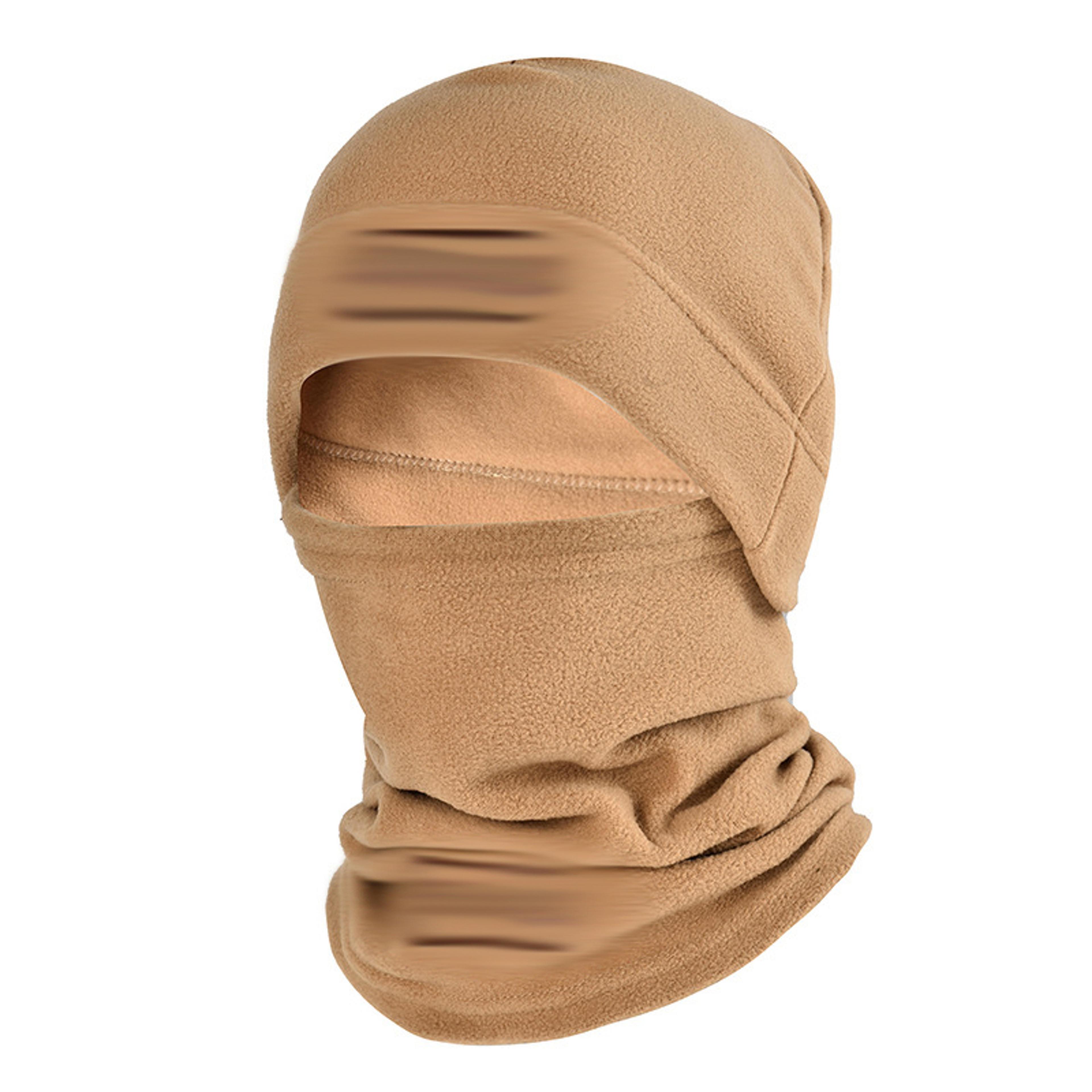 Fleece Neck Warmer And Winter Hat Set For Outdoor Activities 4