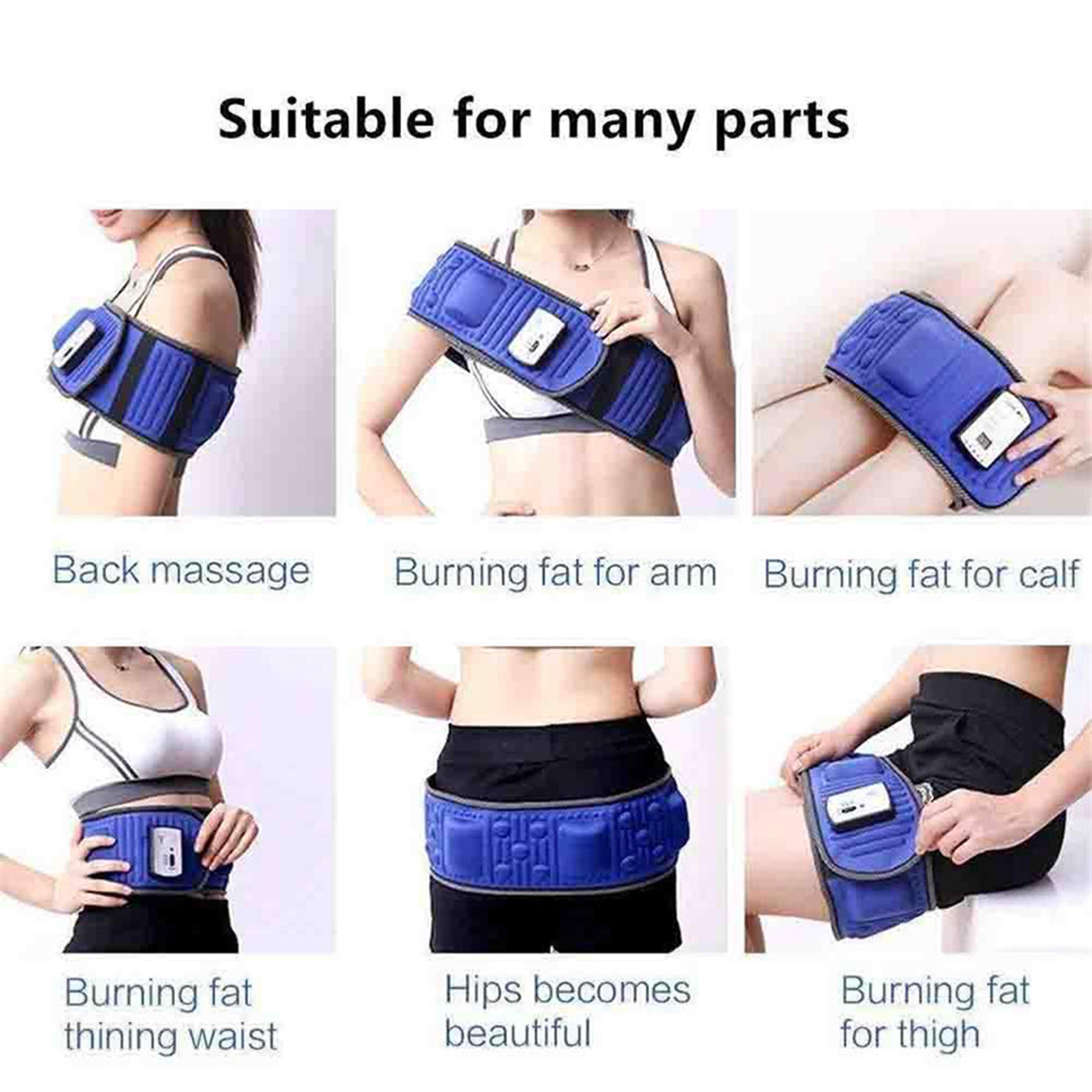 Vibration Abdominal Massager Slimming Belt For Weight Loss 3
