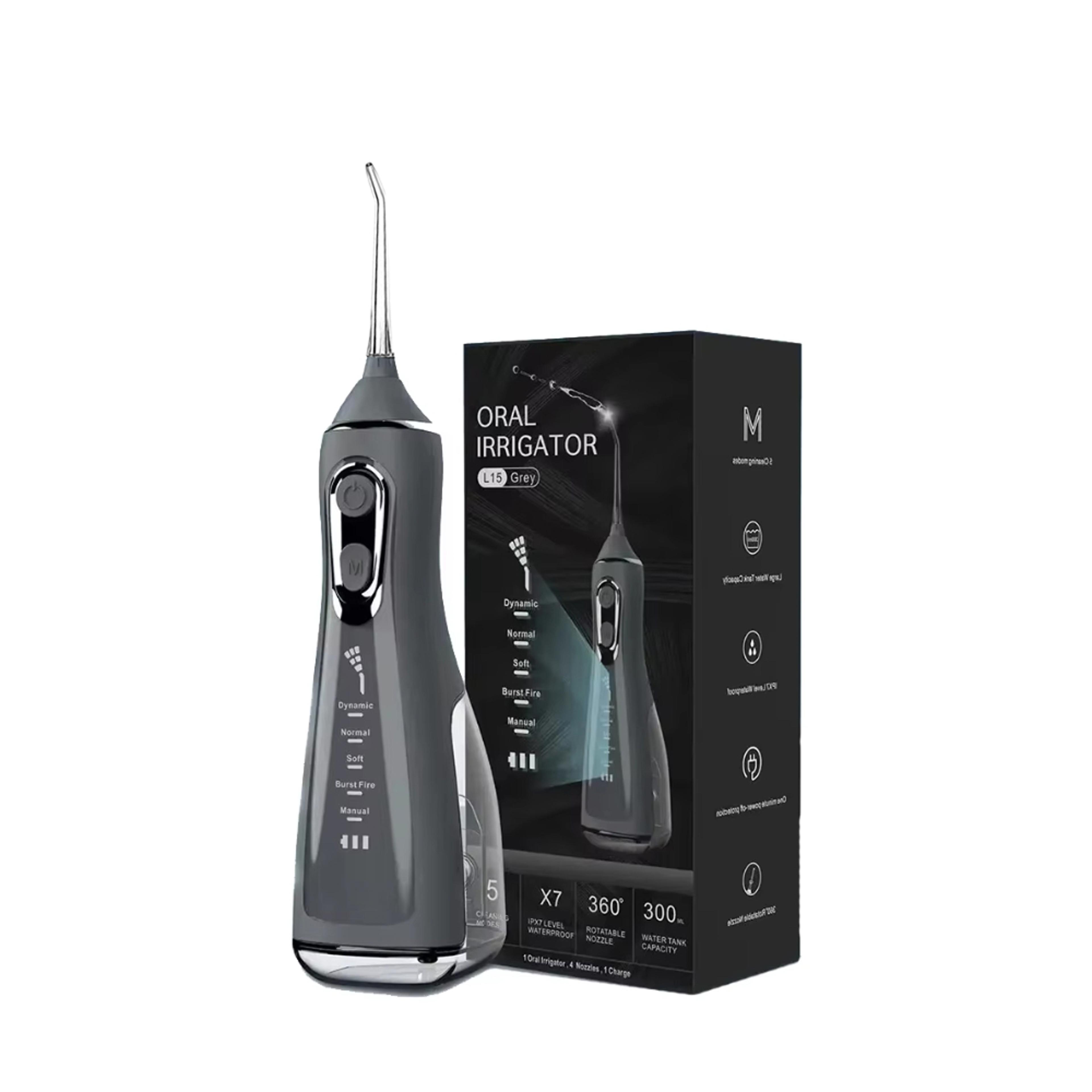 portable water flosser for teeth cleaning