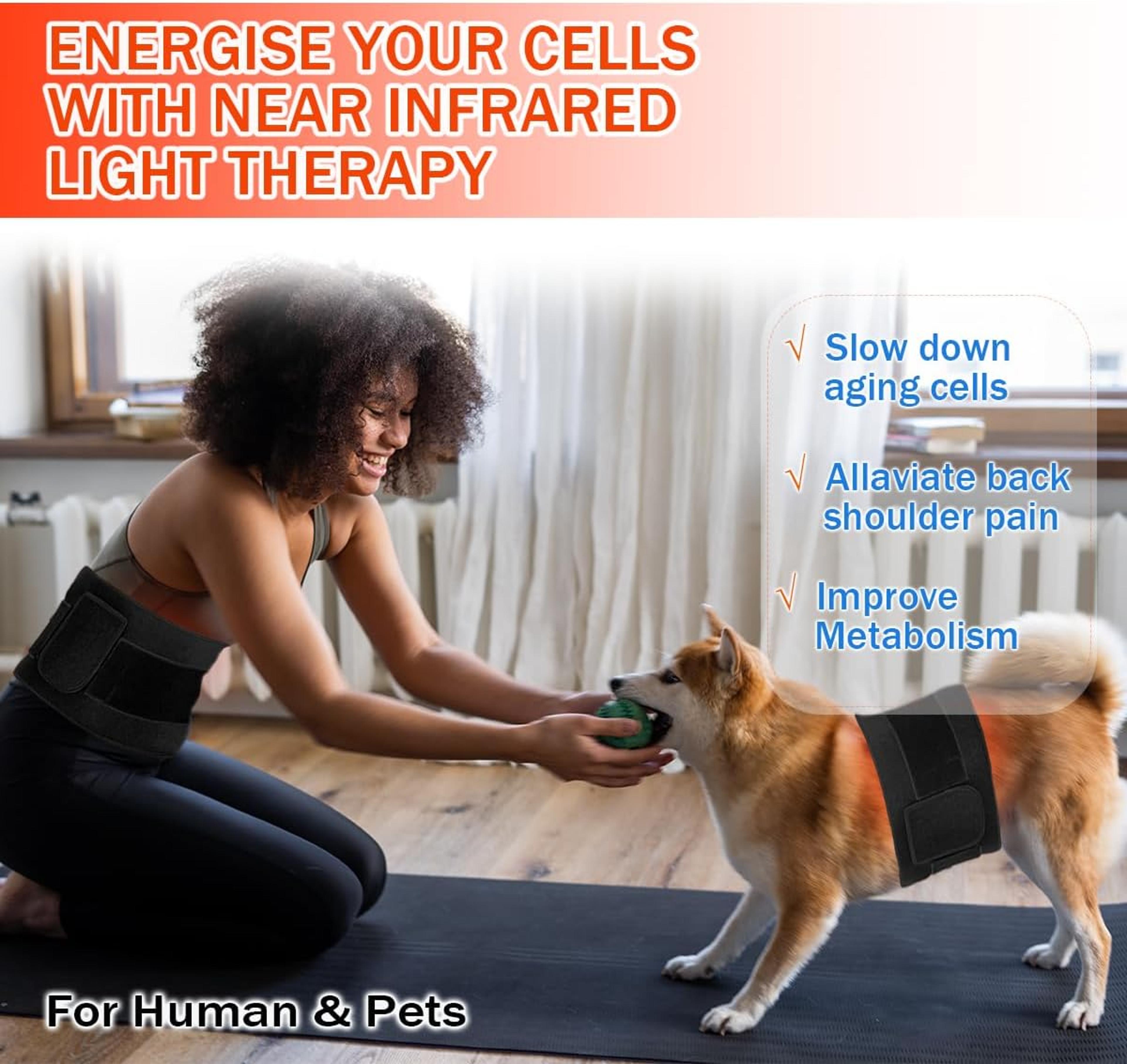 Red Infrared Light Therapy Pad LED Beauty Device For Face Body Back Knee Hands And Feet Relief 4