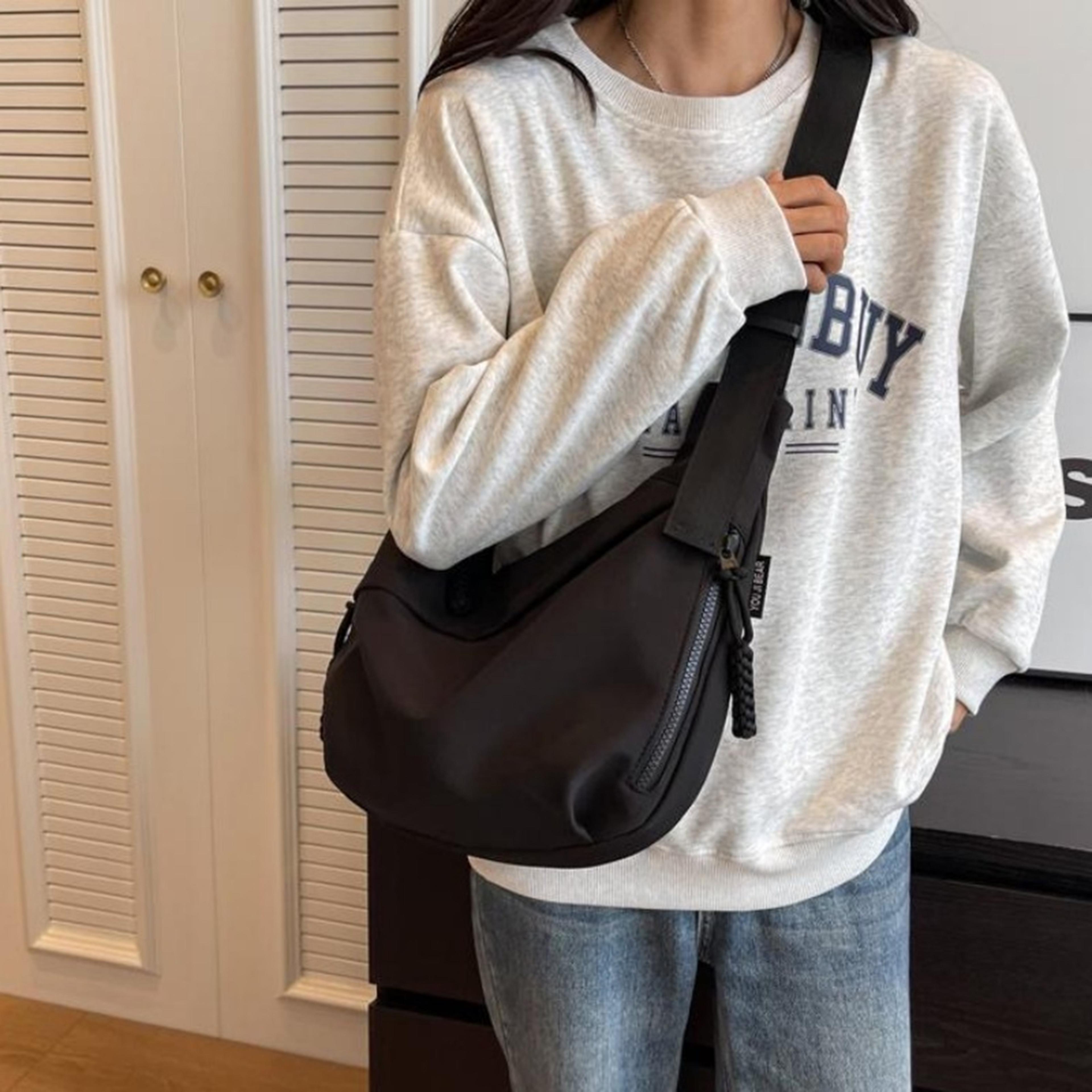 classy fashionable shoulder bag, large capacity crossbody bag for office workers