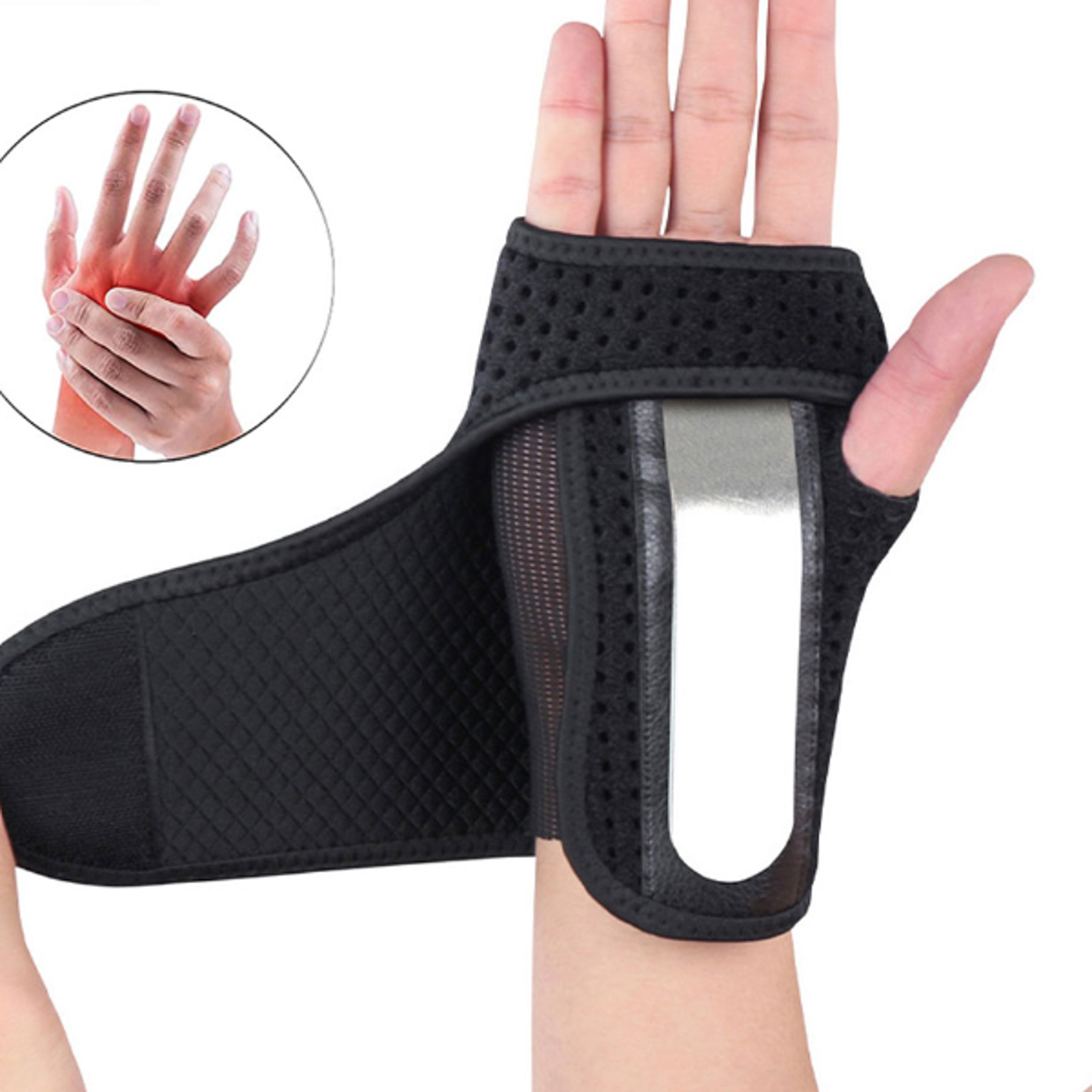 wrist brace for carpal tunnel night support adjustable wrist splint