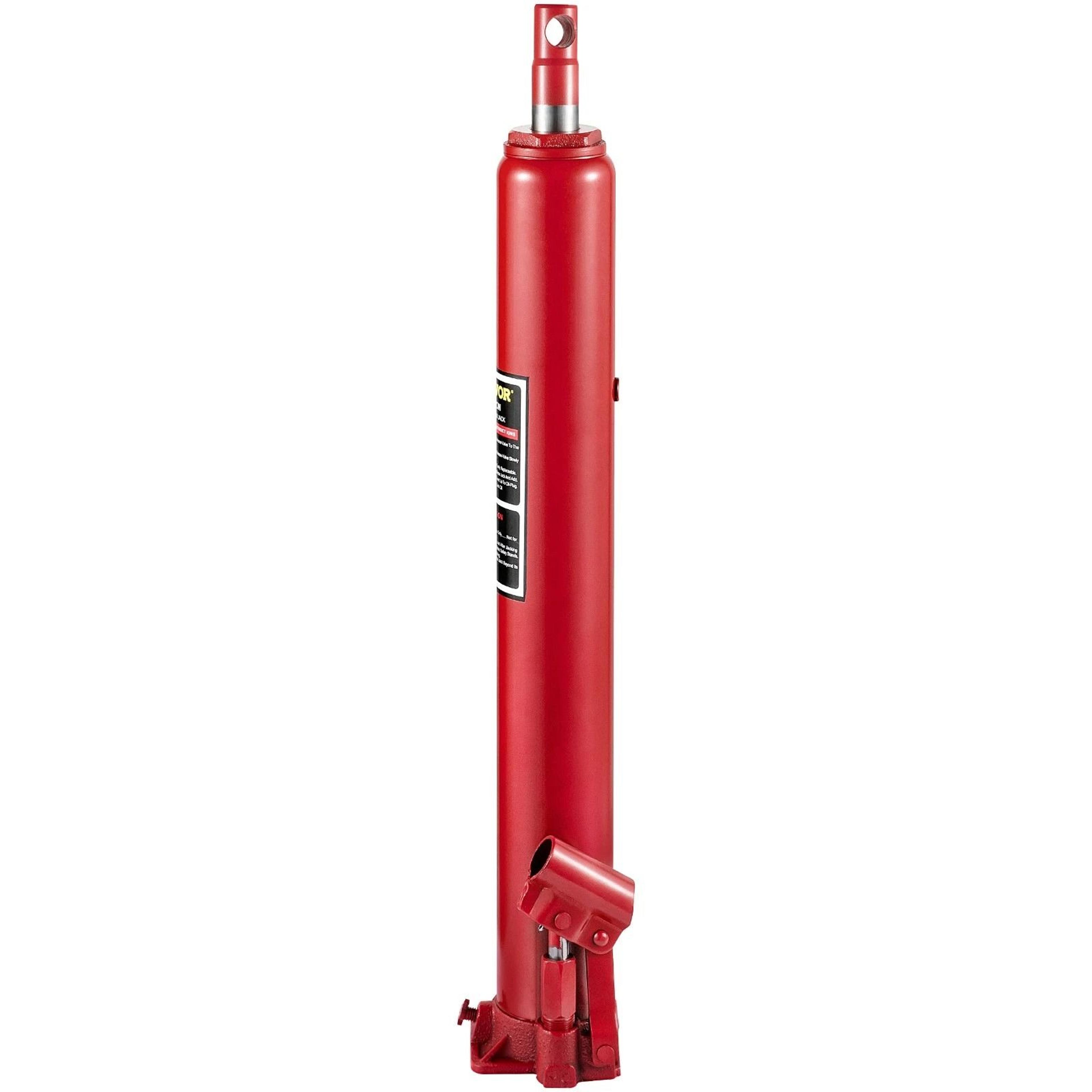 Hydraulic Long Ram Jack With Flat Base Manual Engine Hoist Lift 11