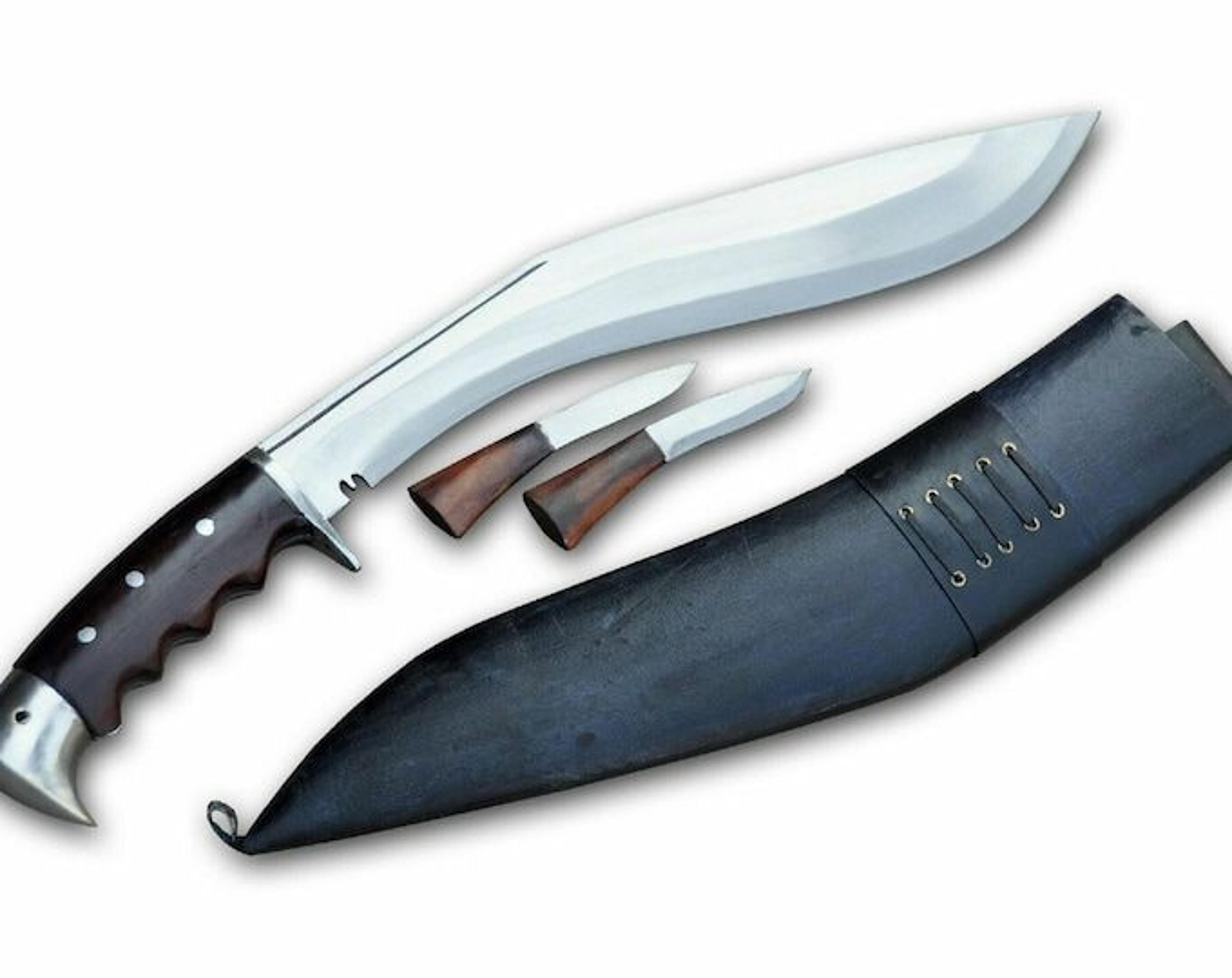 12 2 fuller blade hand forged kukri - outdoor and camping tool | hunter gift