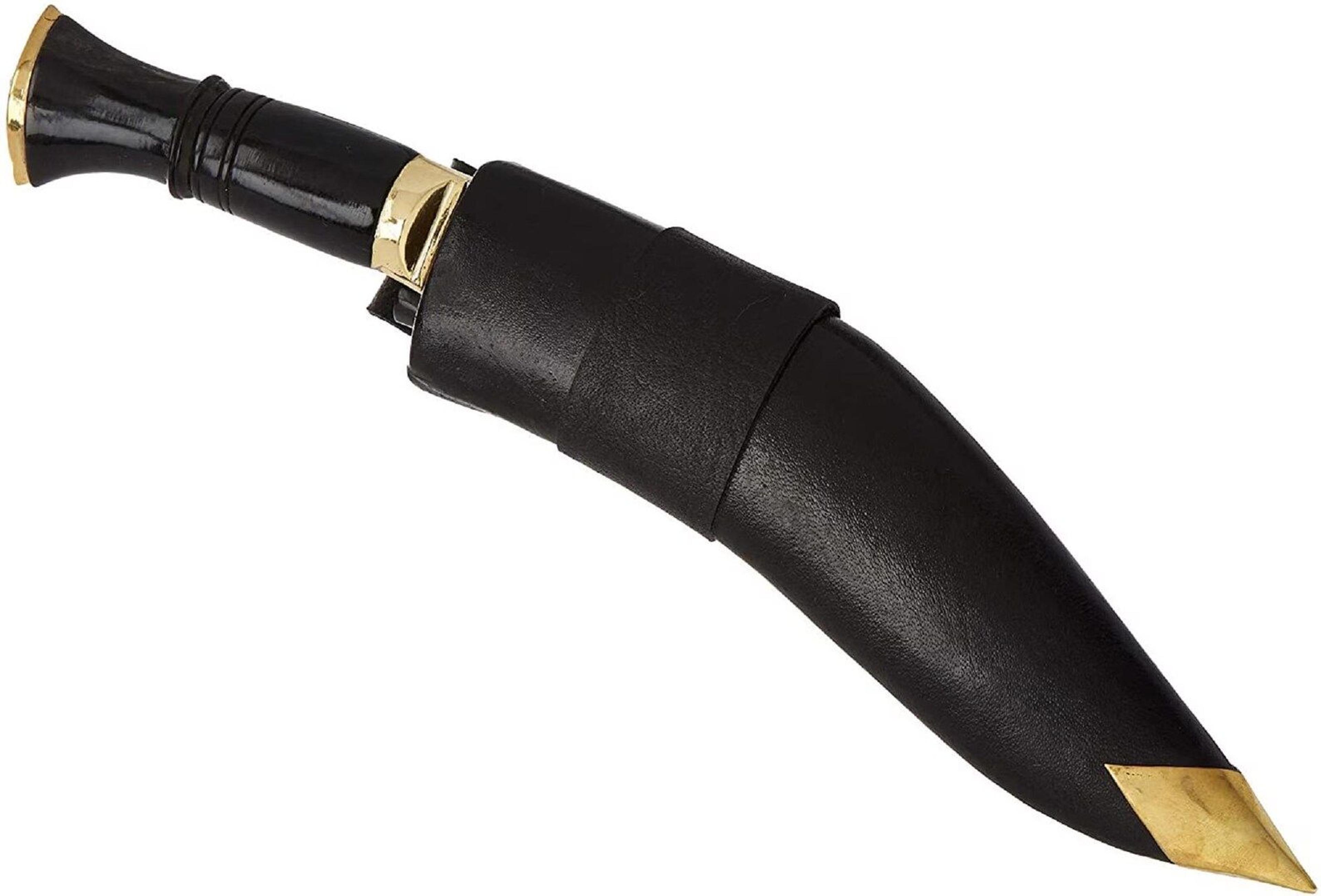 Angkhola Farmer Kukri  High Carbon Steel Blade Full Tang Construction Made In Nepal RustResis 5