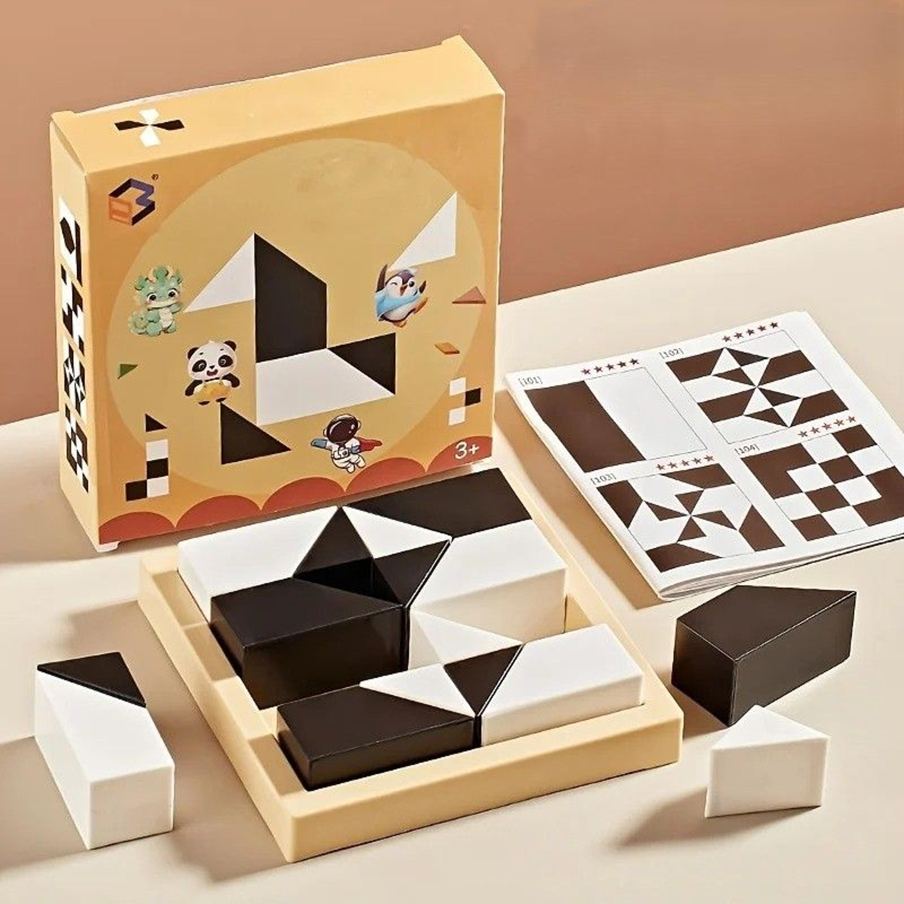 hidden block puzzle for kids, 120 levels to enhance logic & thinking skills