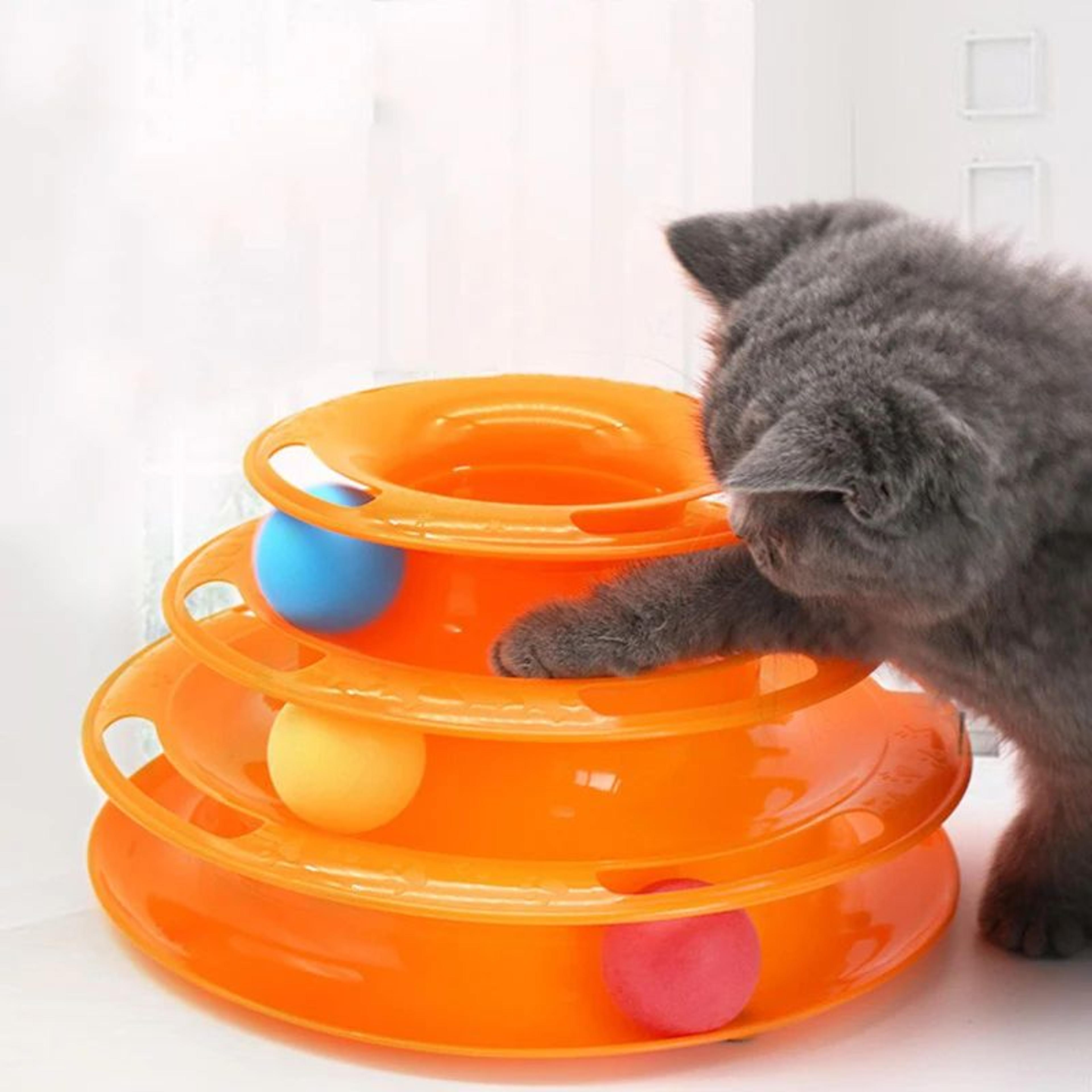 interactive cat toy titan's tower
