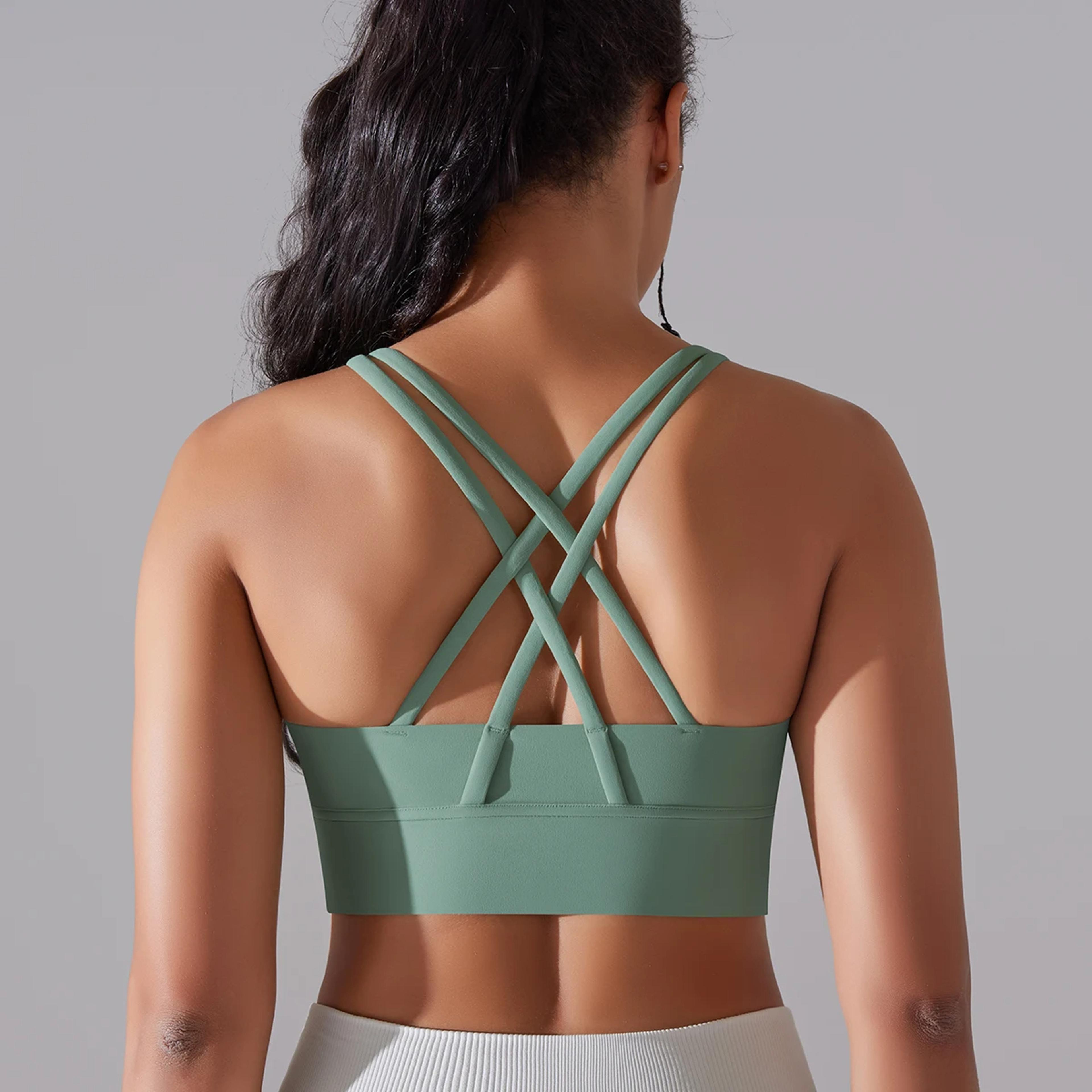 Womens High Impact Cross Back Support Bra Sports Bras For Yoga Gym Fitness Workout Gift For Fitness 7