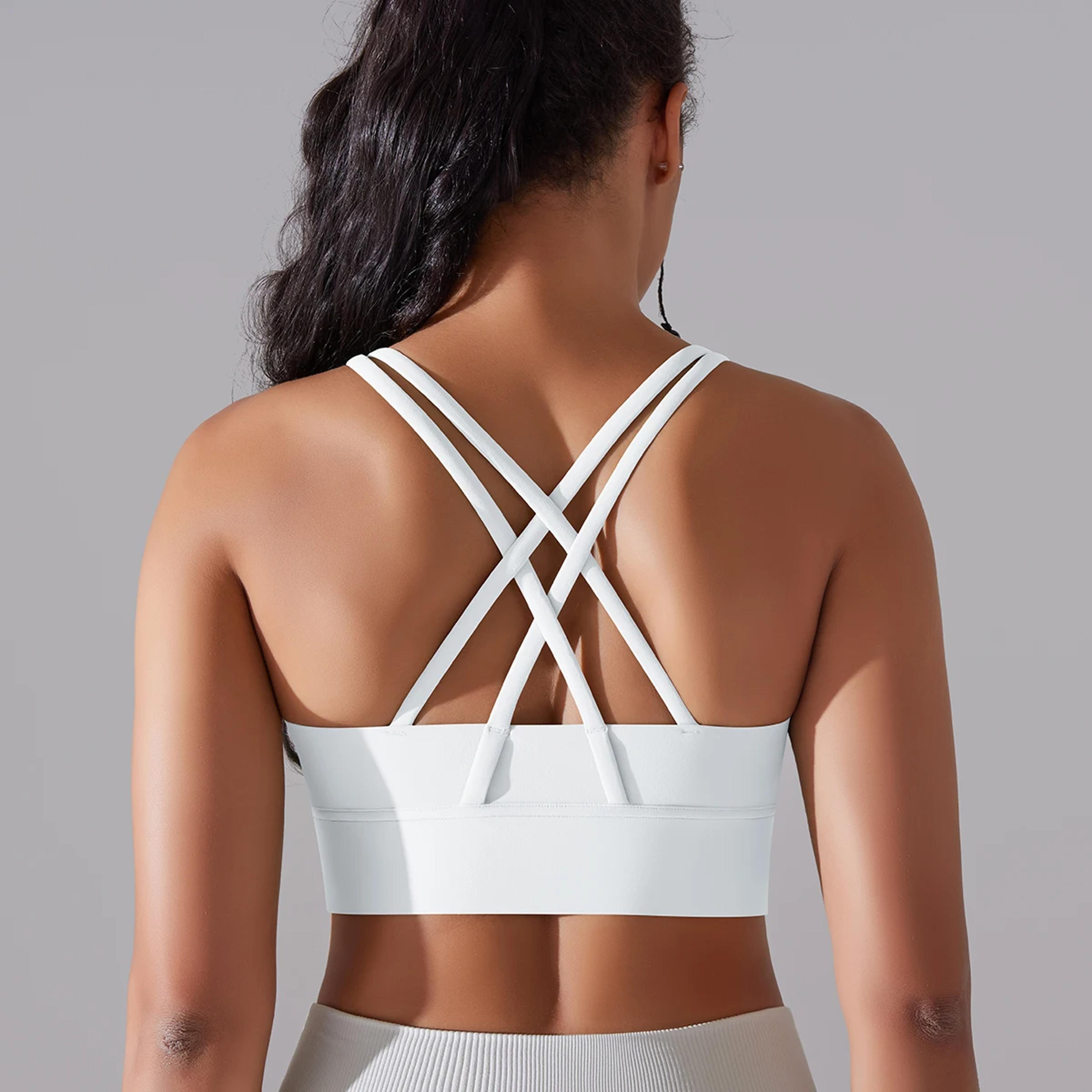 Womens High Impact Cross Back Support Bra Sports Bras For Yoga Gym Fitness Workout Gift For Fitness 8