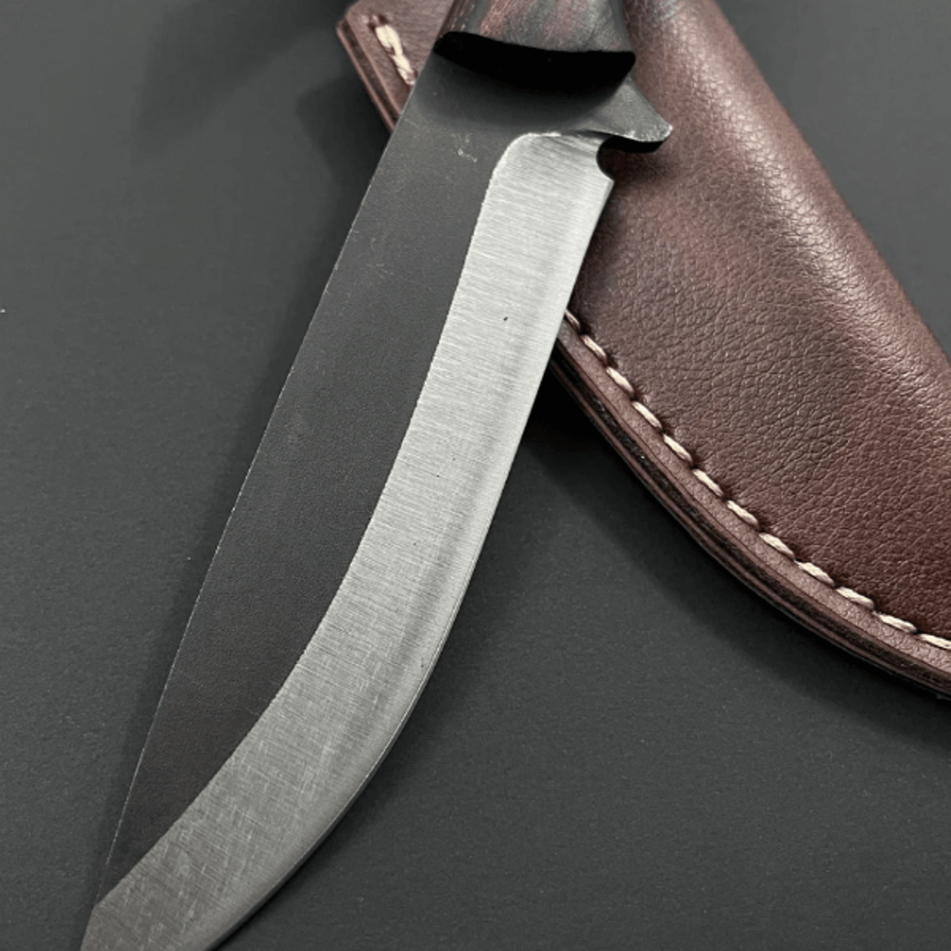 buynow walnut handle hunting knife