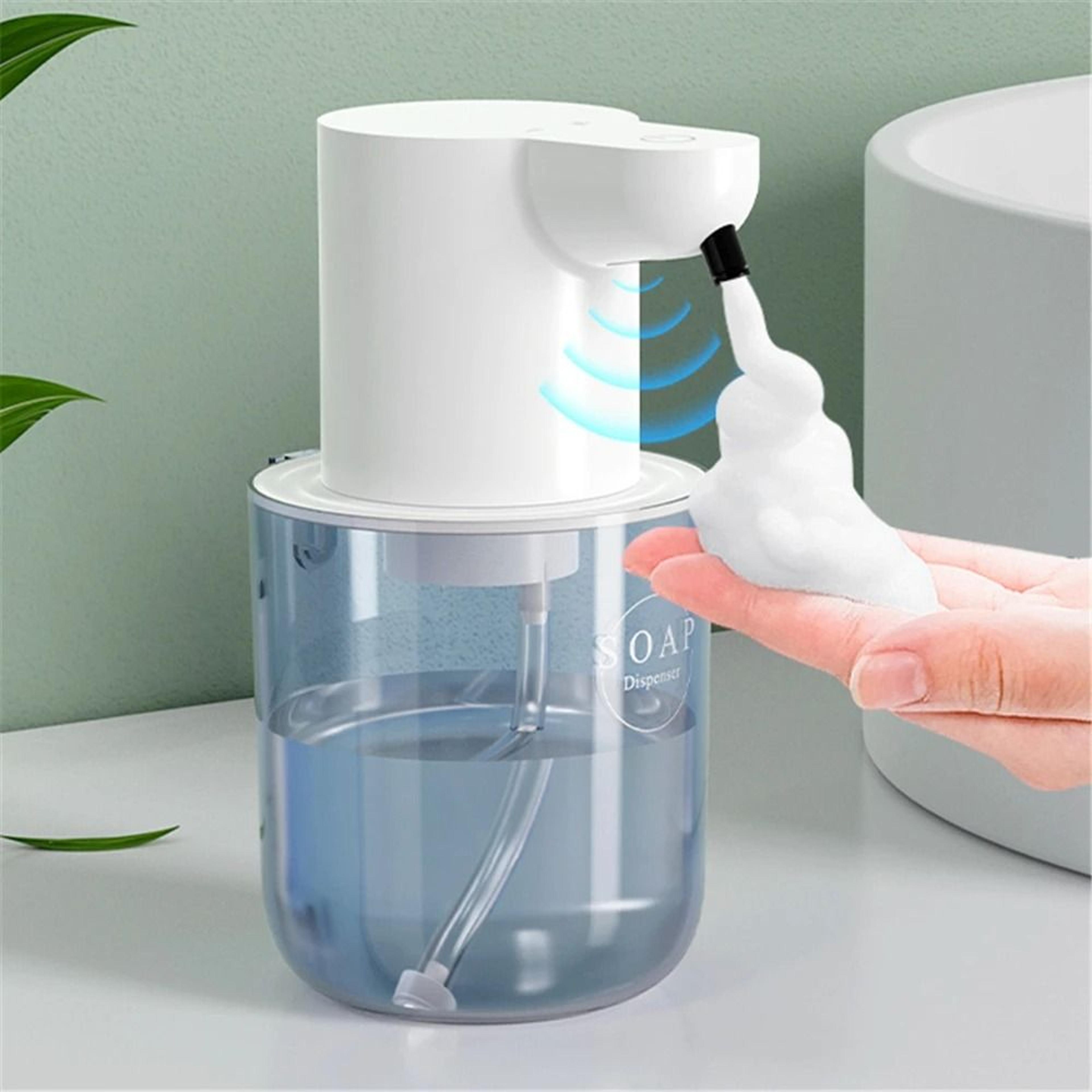 touchless auto hand washer, 4-gear intelligent inductive foam soap dispenser with automatic sensor