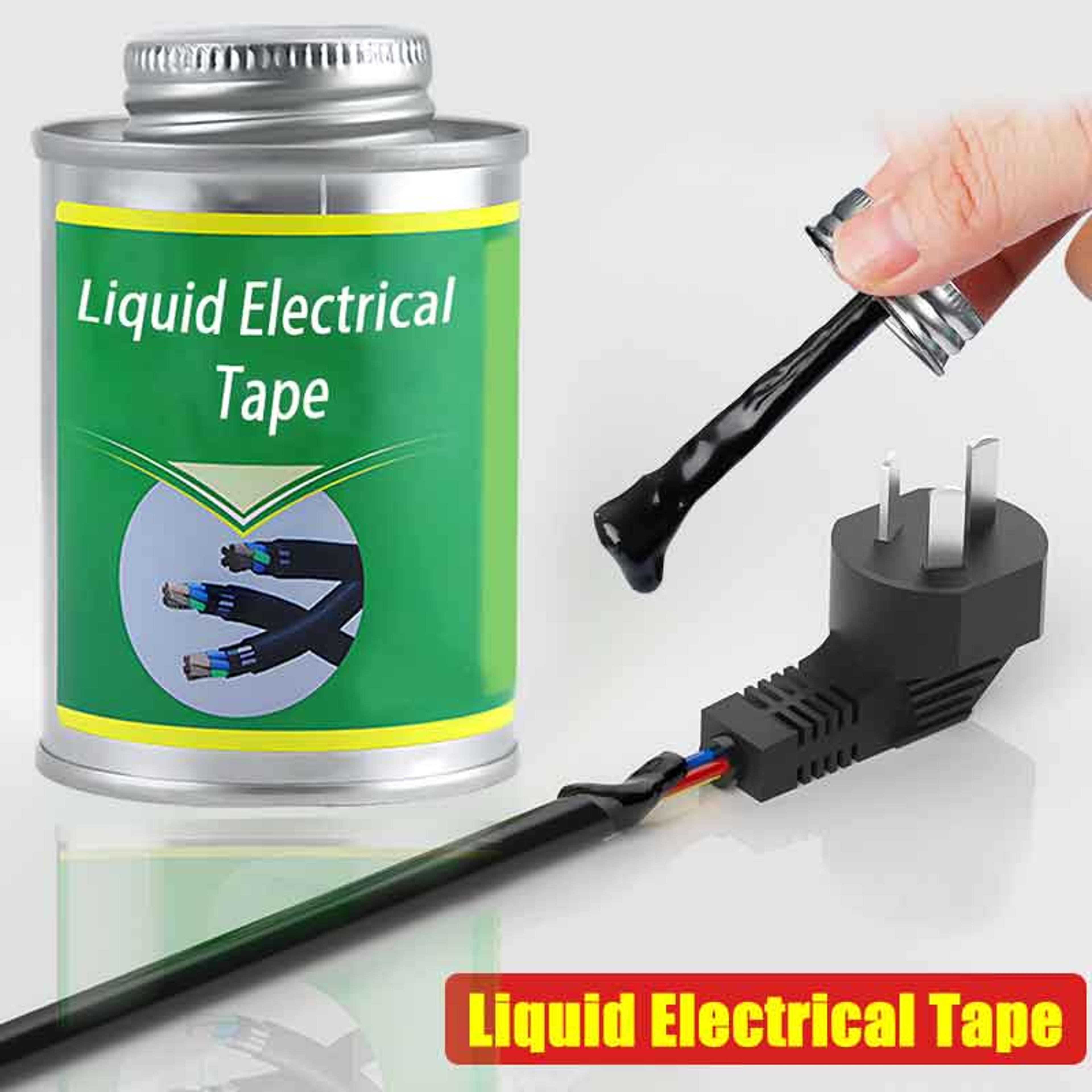 liquid electrical insulation tape, waterproof rubber sealant for wire & cable repair, fast-drying line glue paste