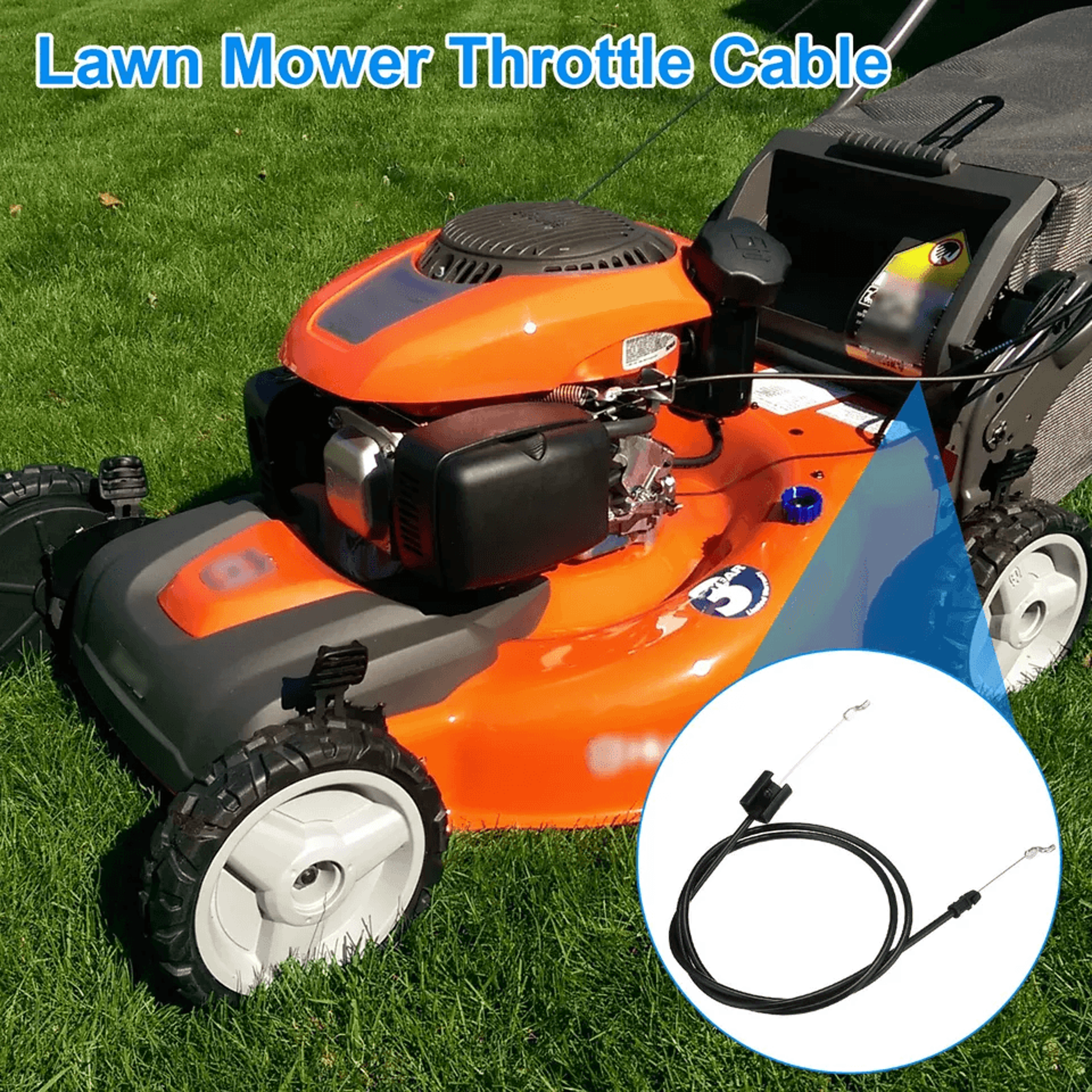 Craftsman Lawn Mower Replacement Engine Brake Zone Control Cable HighQuality Mower Parts For Smooth