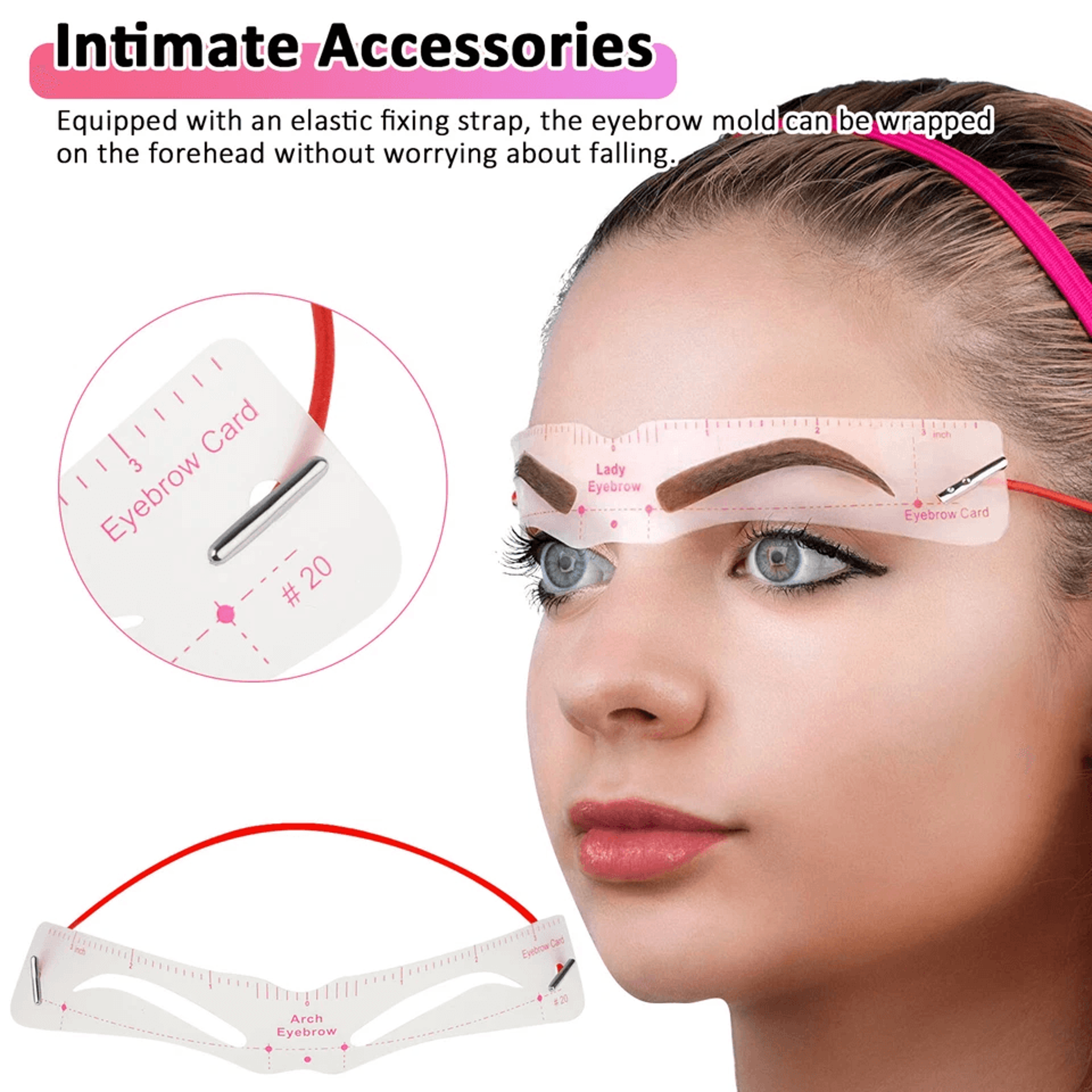 Eyebrow Shaping Stencils Grooming Template Kit Styles Makeup Tool For Eyebrow Styling Grooming  Sha 1