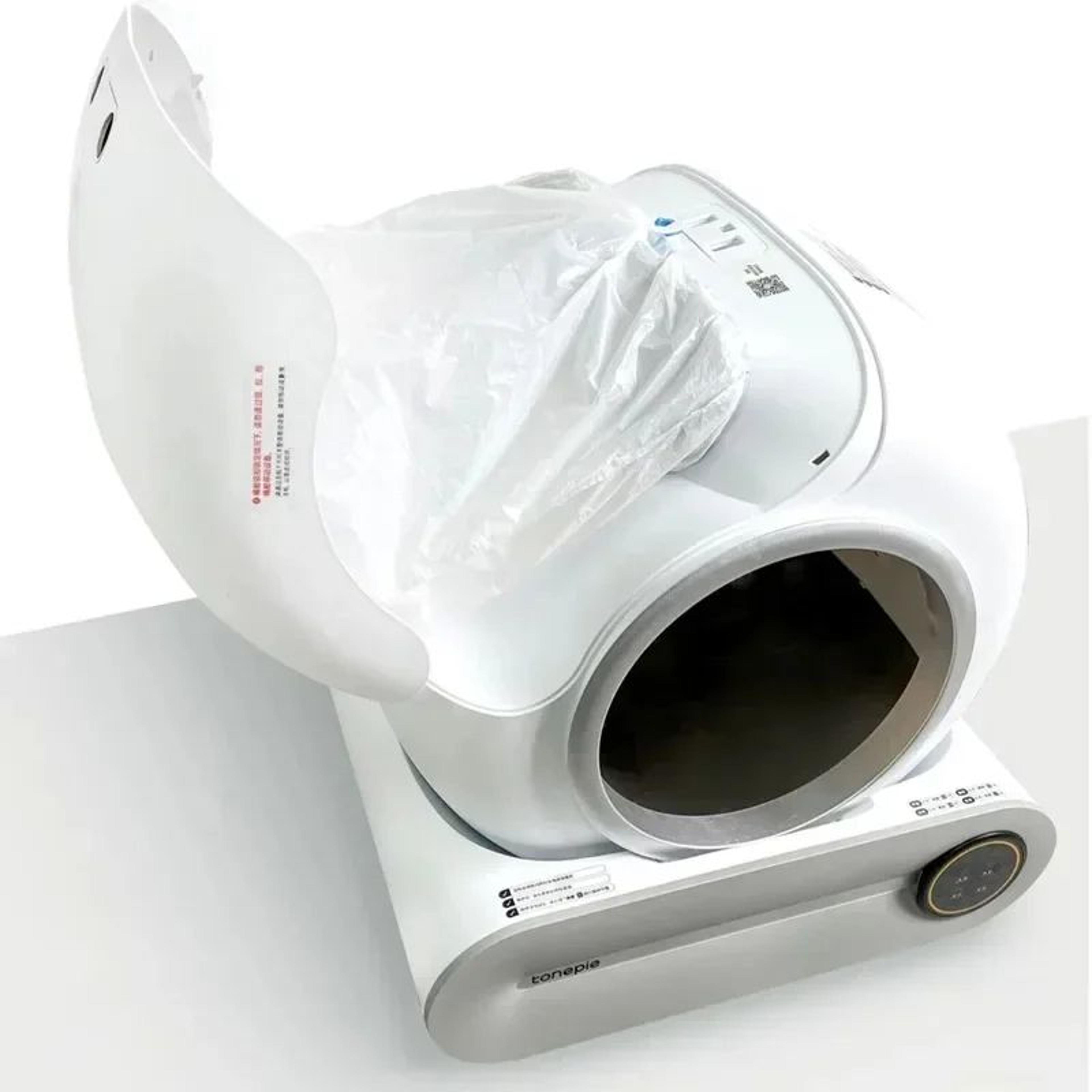 cat automatic litter box garbage bag, disposable thickening trash bags for cats toilet