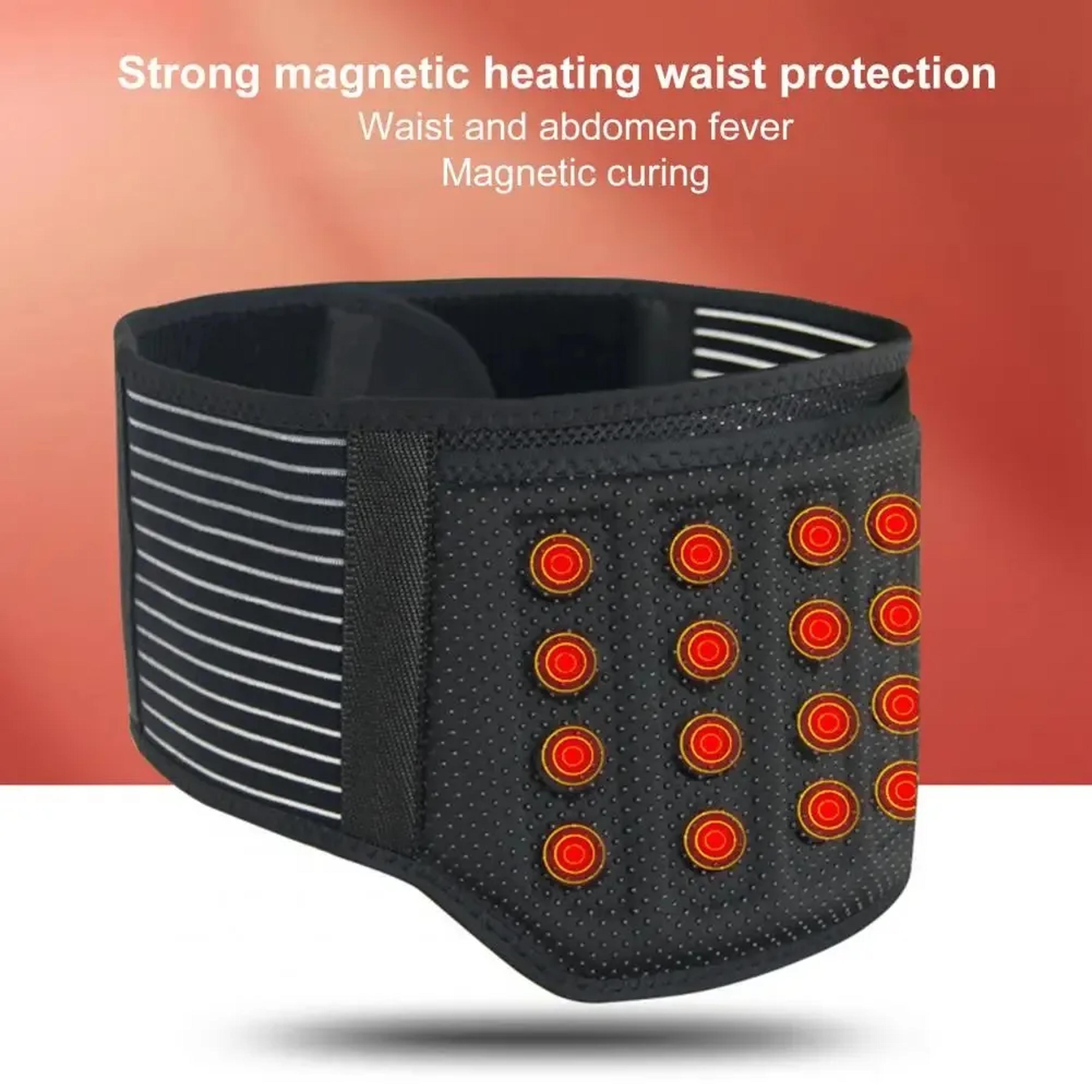 self-heating belt thermal magnetic therapy lumbar brace, lower back waist support belts