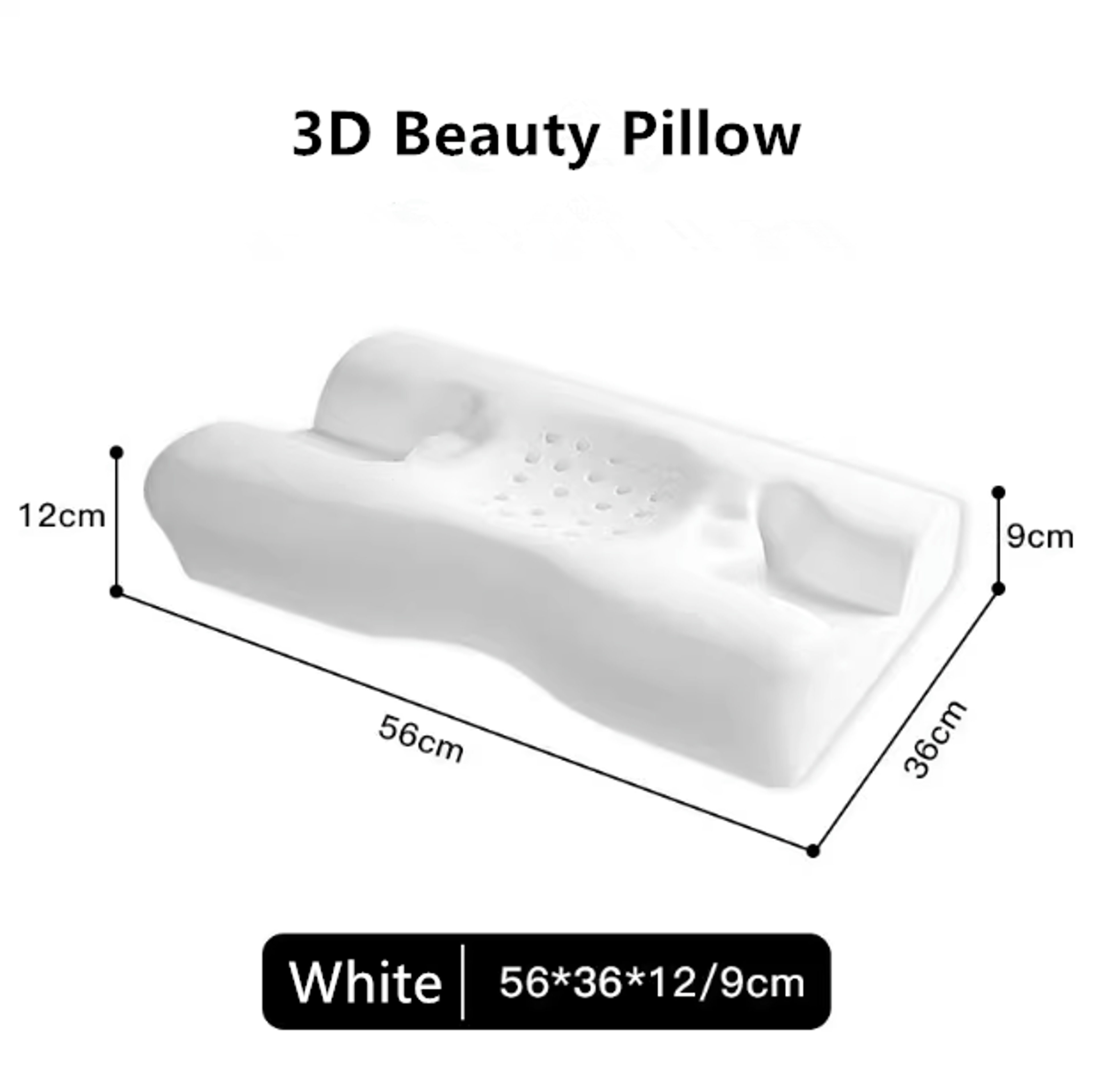 Side Sleep Beauty Pillow 3D Cervical Pillow Anti Wrinkle Memory Foam Pillow Face Pillows Helps Slee 3