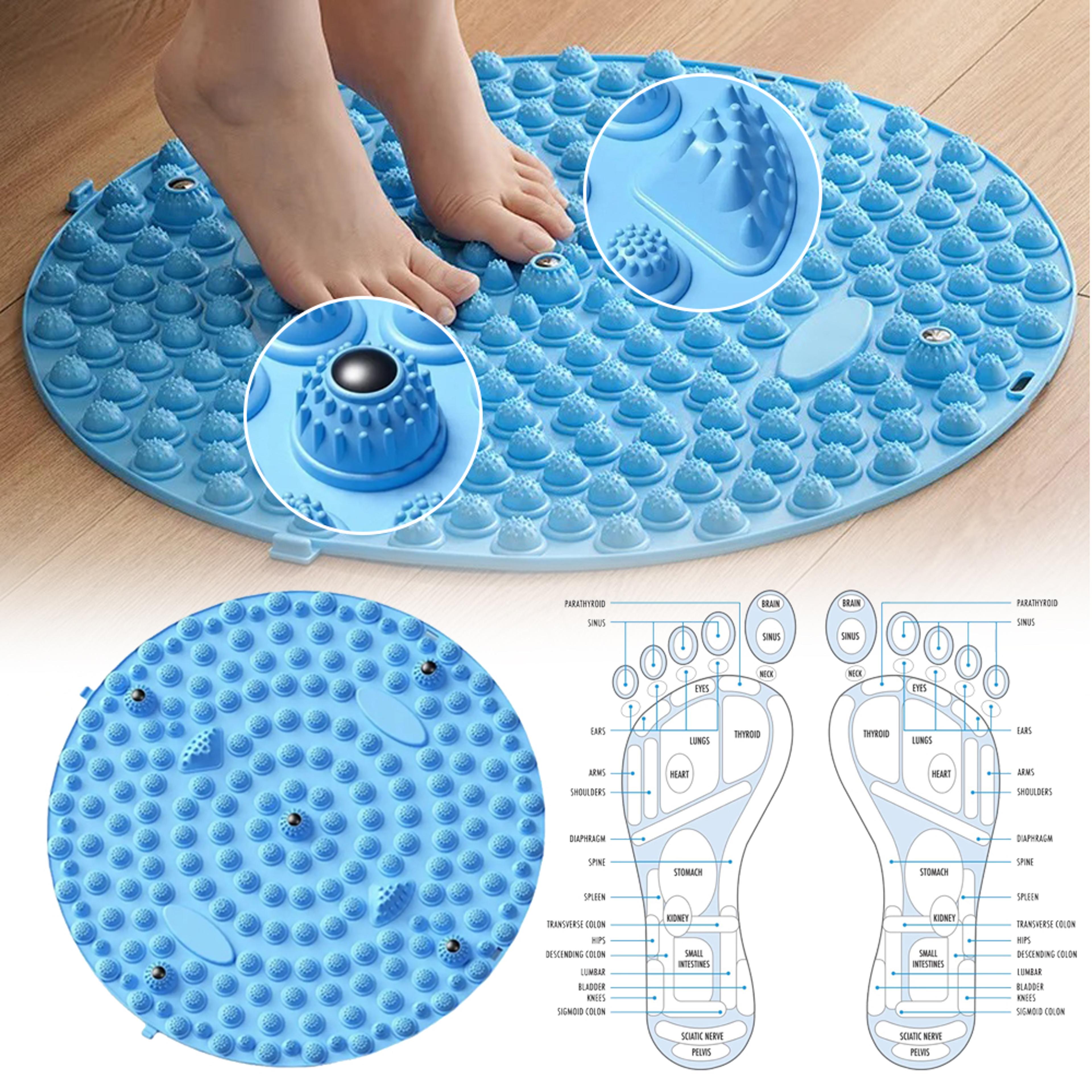 finger pressure plates, slow running foot mat, foot massage pad for relaxation, silicone toe cushion