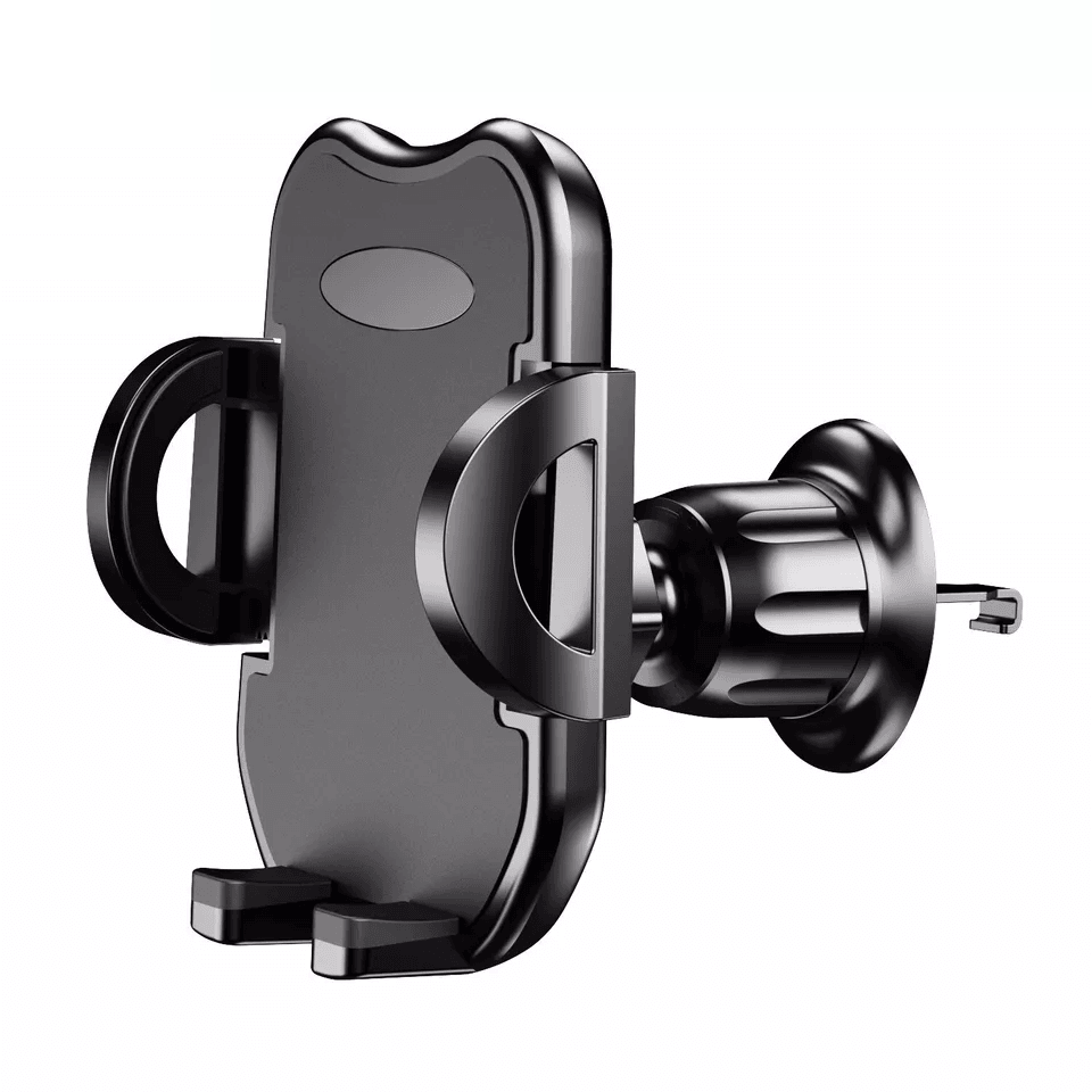 universal car air vent phone holder stand mount for iphone samsung android, adjustable truck mobile device cradle