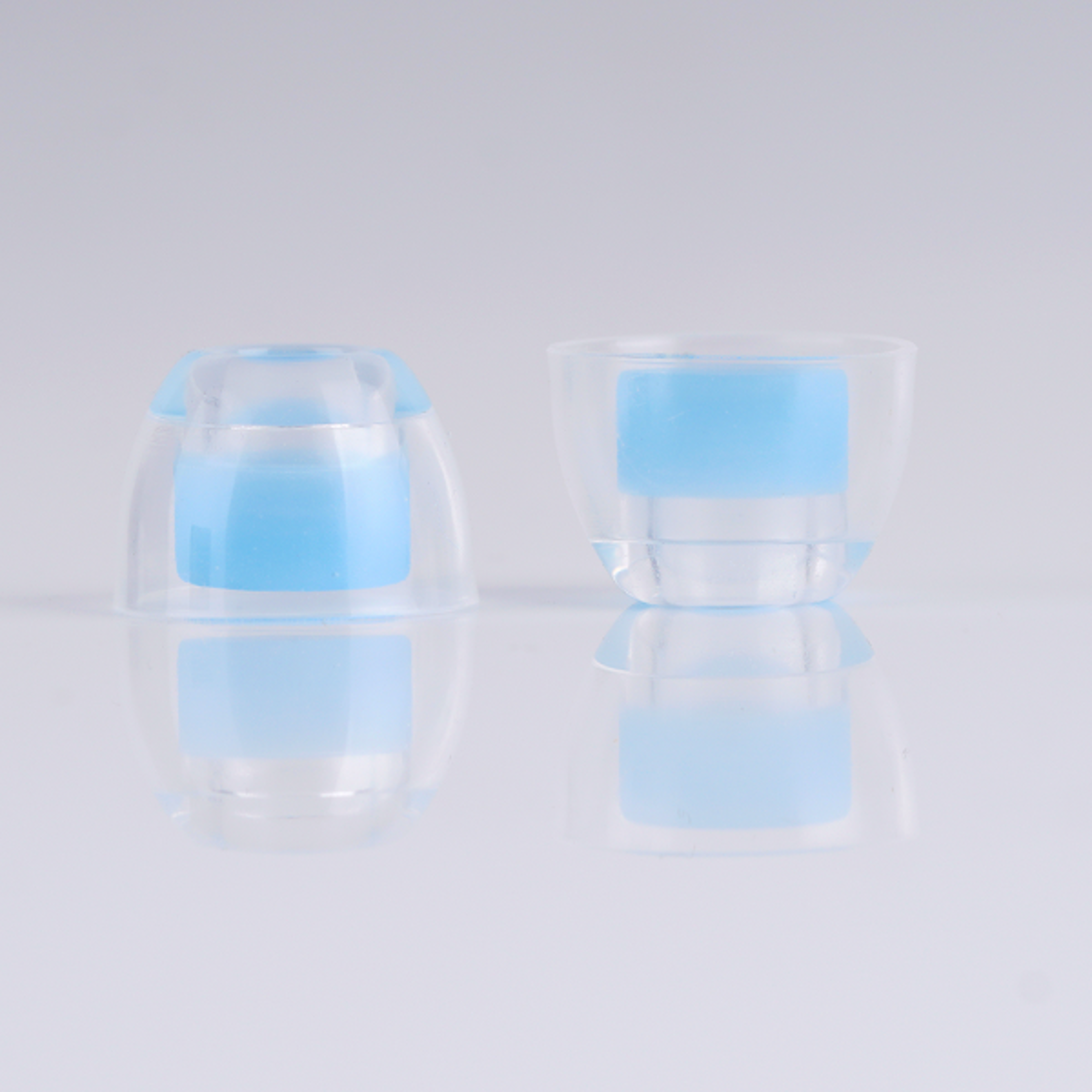 skin-friendly liquid silicone ear tips flexible noise isolating reusable eartips for explorer nx8 cantor