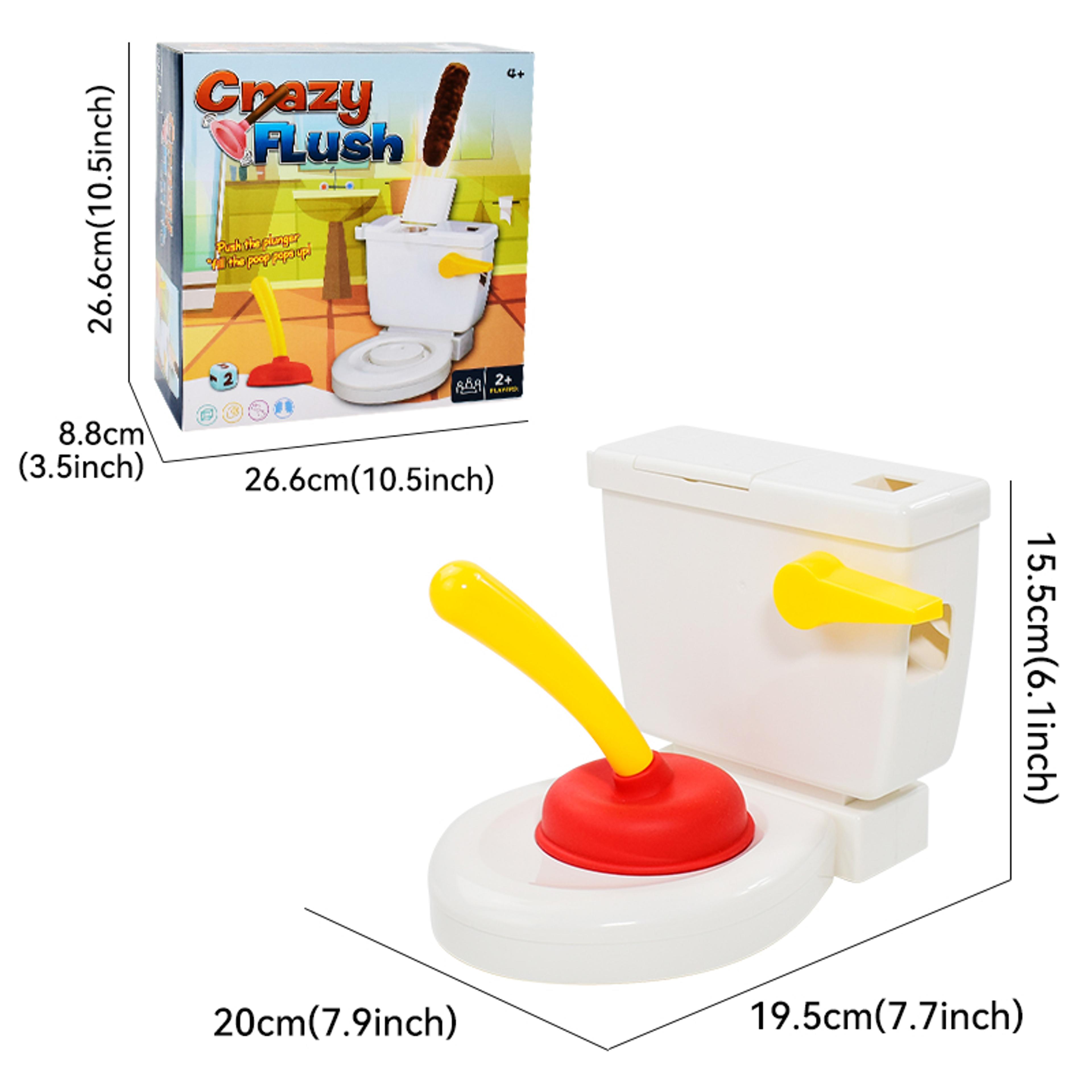 Flushing Toilet Party Game Funny Toilet Trick Toy Decompression Board Game For Kids Family Birthday 3