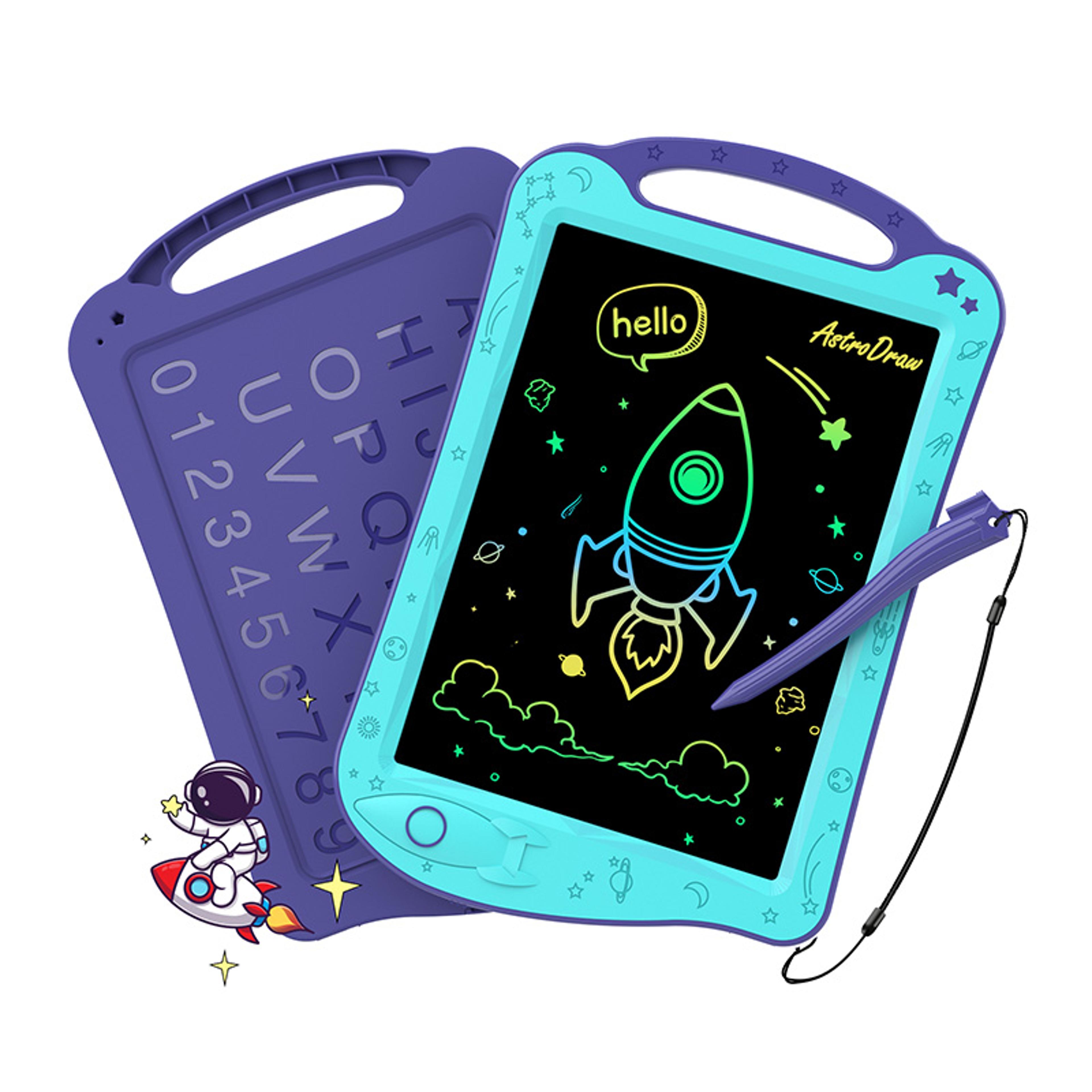 Space Doodle Board For Kids Travel Activities Toy Colored Drawing Tablet Autism Sensory Toddler Bir 6