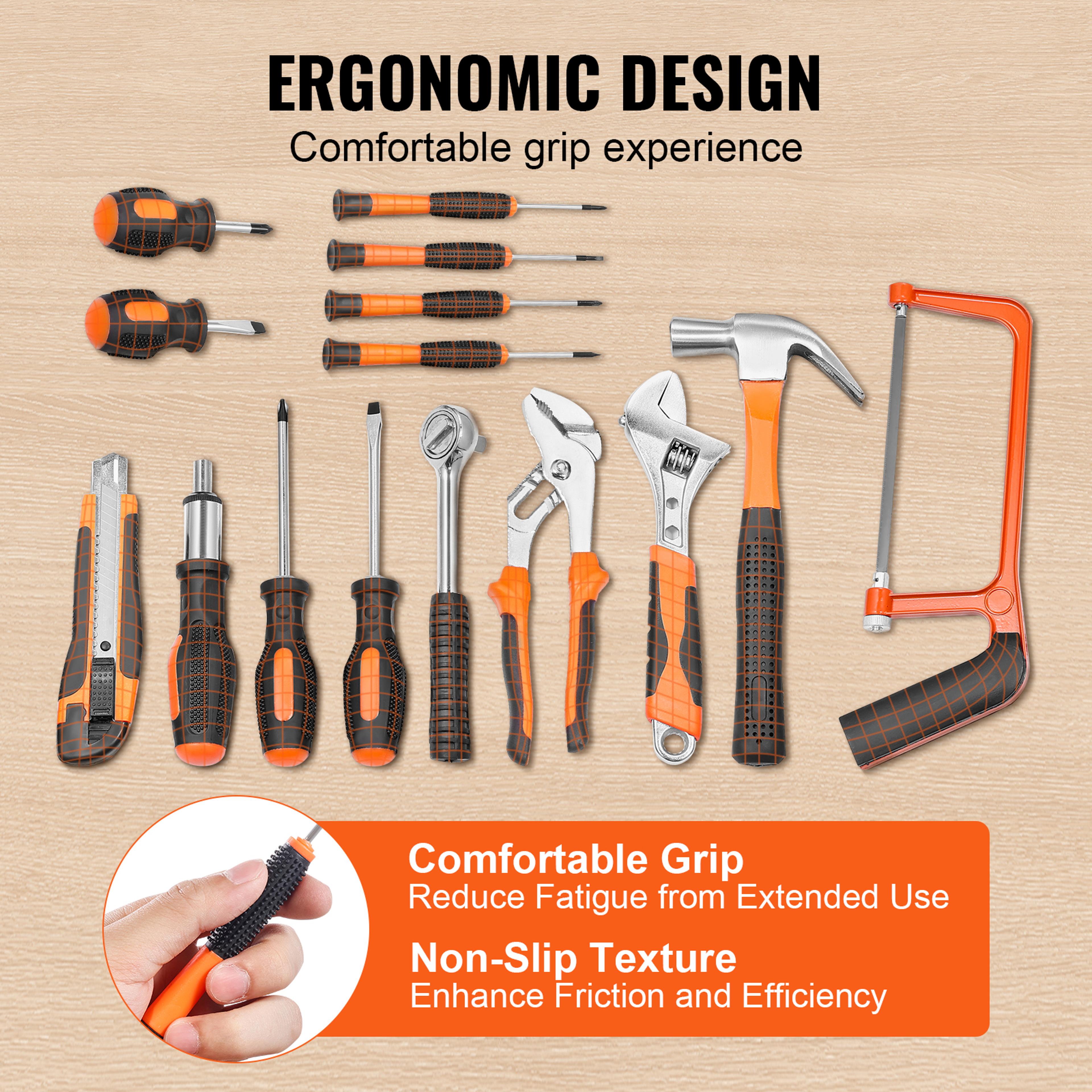 Home Repair Tool Kit With Tool Storage Case For DIY And Automotive Projects 2