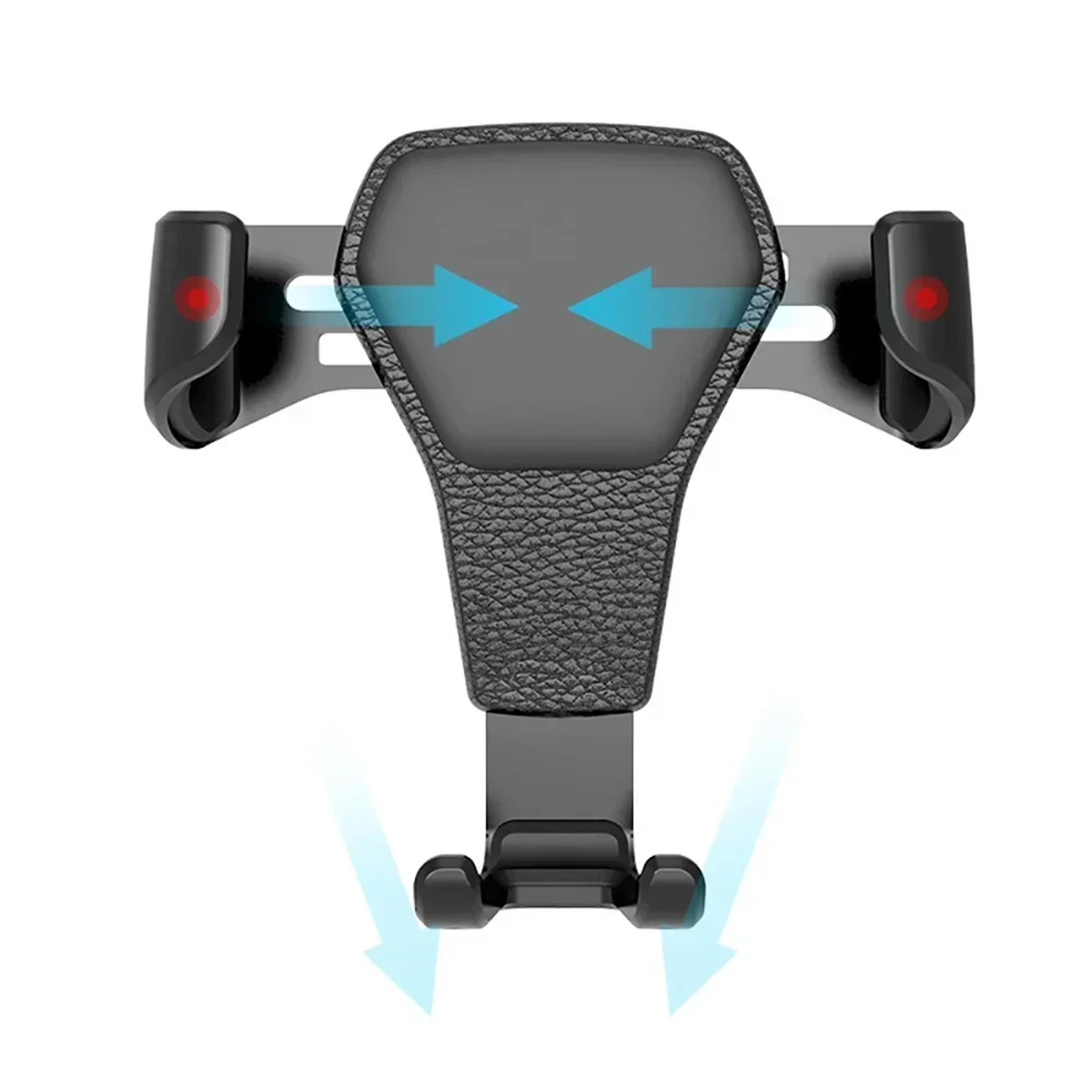universal gravity car phone holder air vent mount for secure one hand driving & gps use
