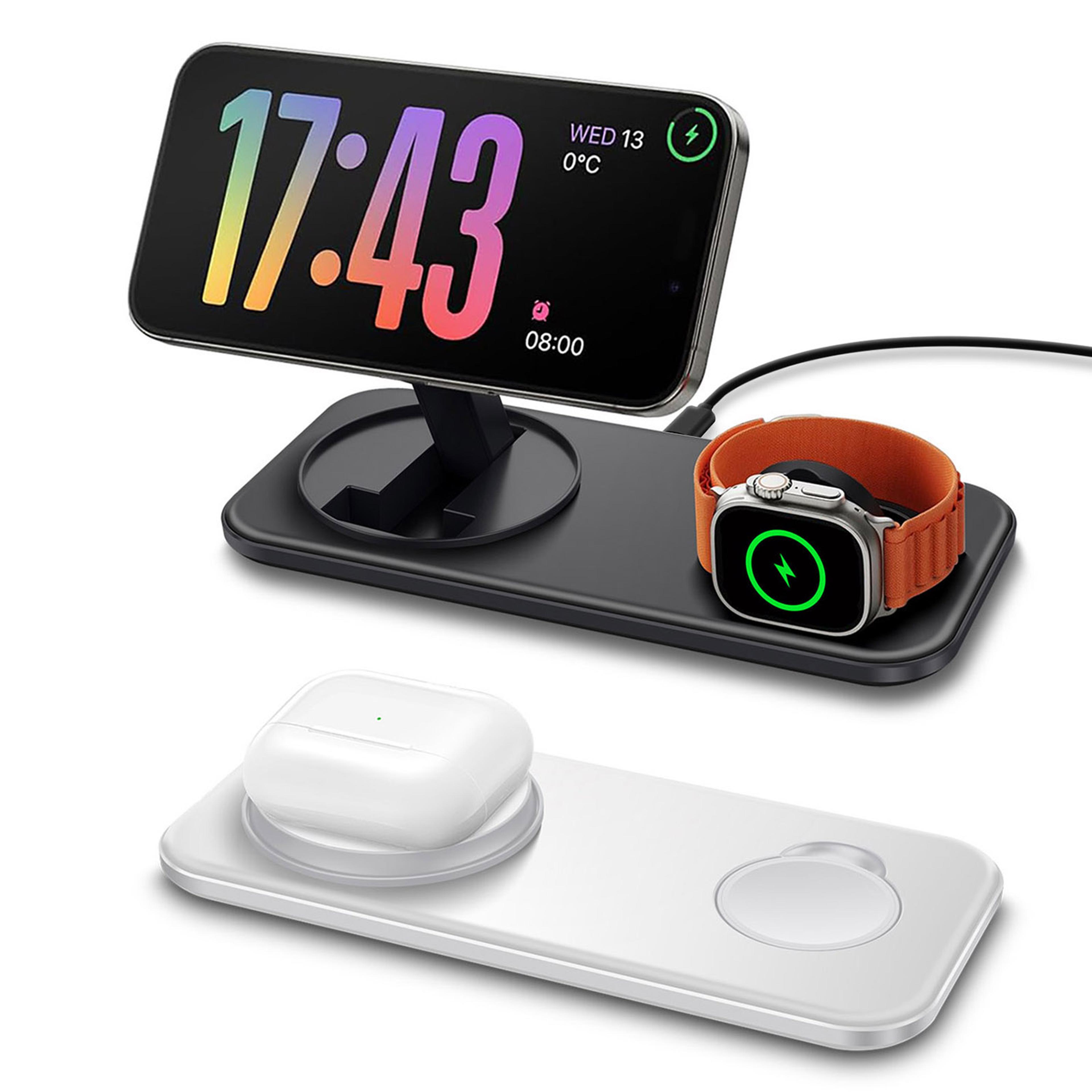 magnetic wireless charger stand