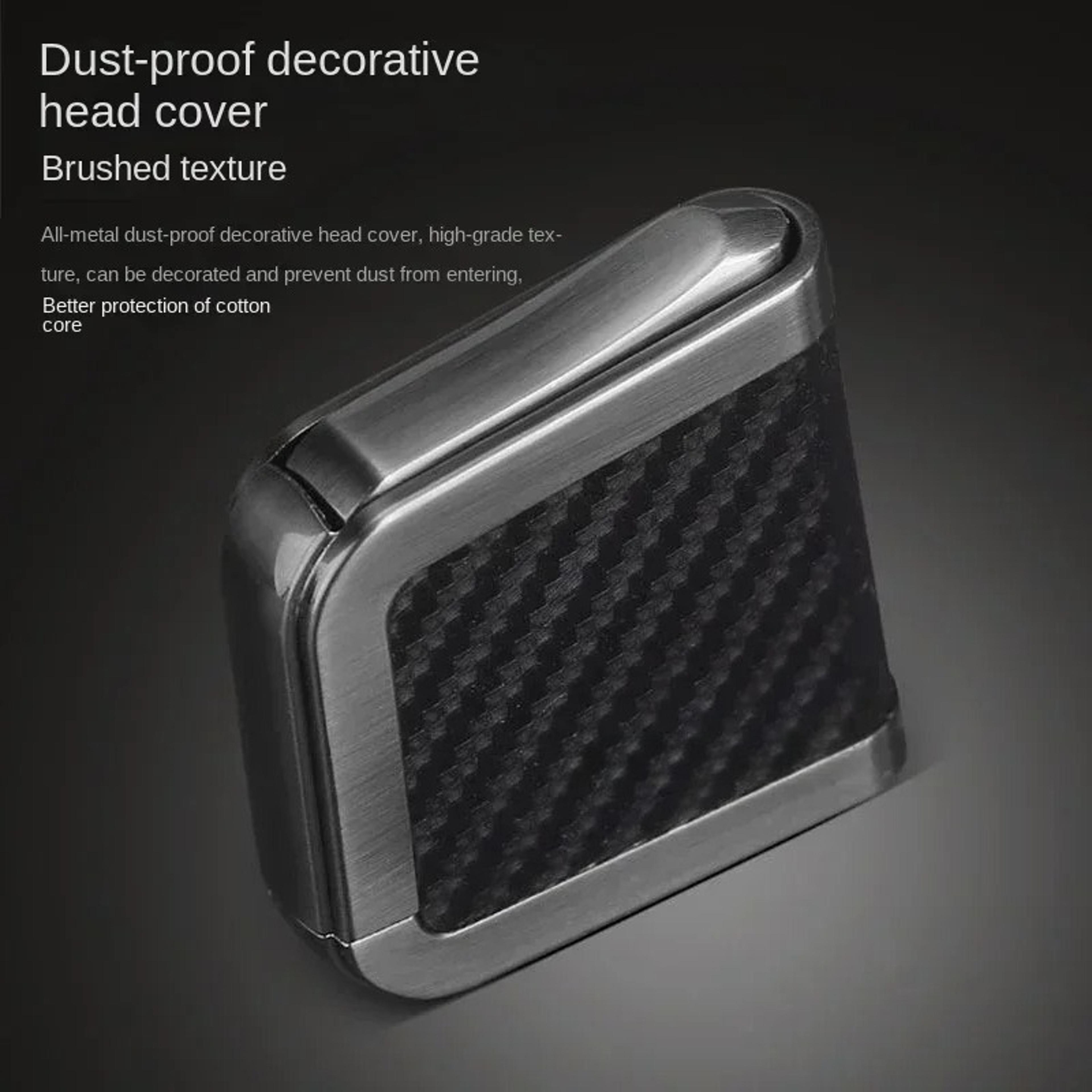HONEST Vintage Windproof Lighter Refillable Metal Gift For Men 4
