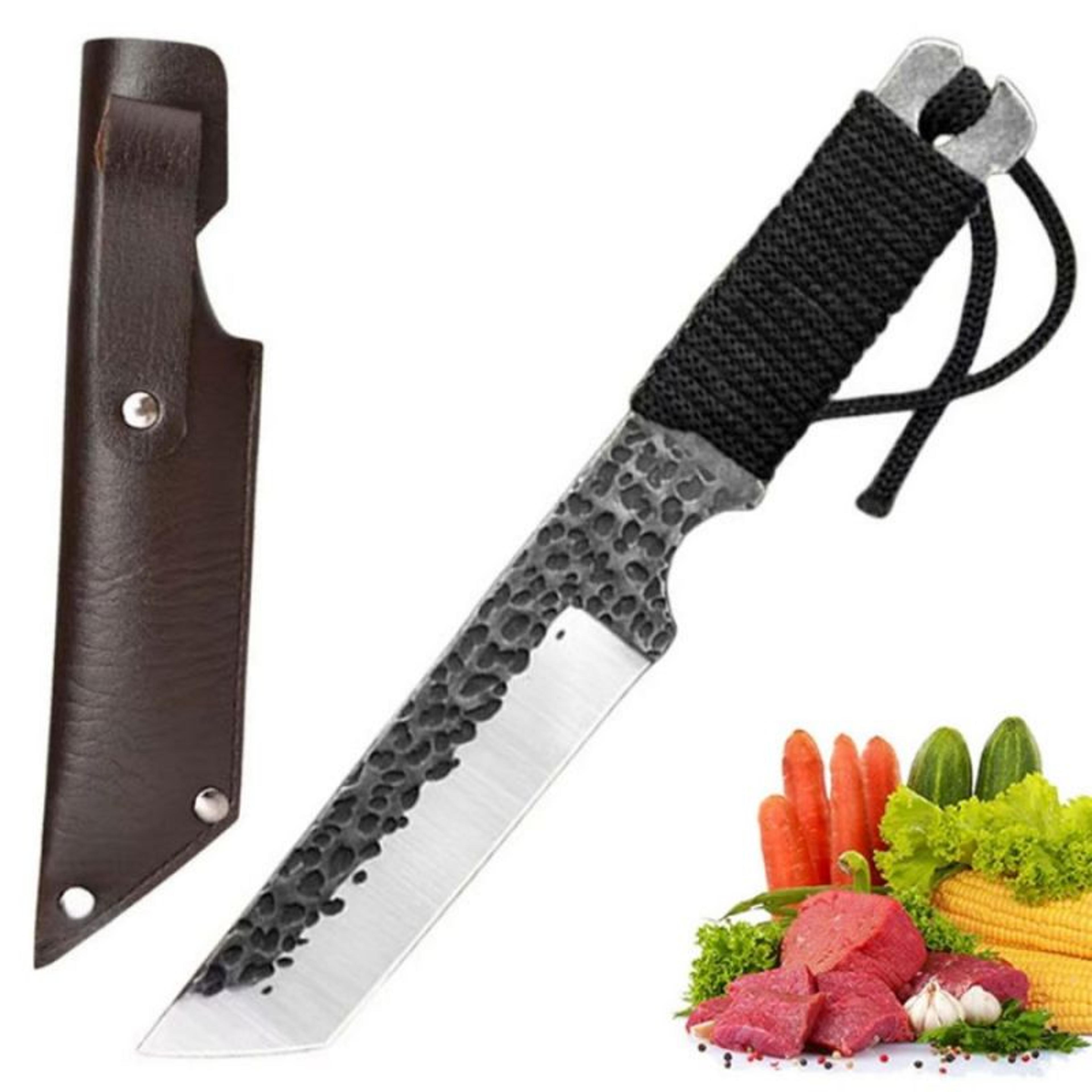 stainless steel camping knife portable fruit and survival utility blade