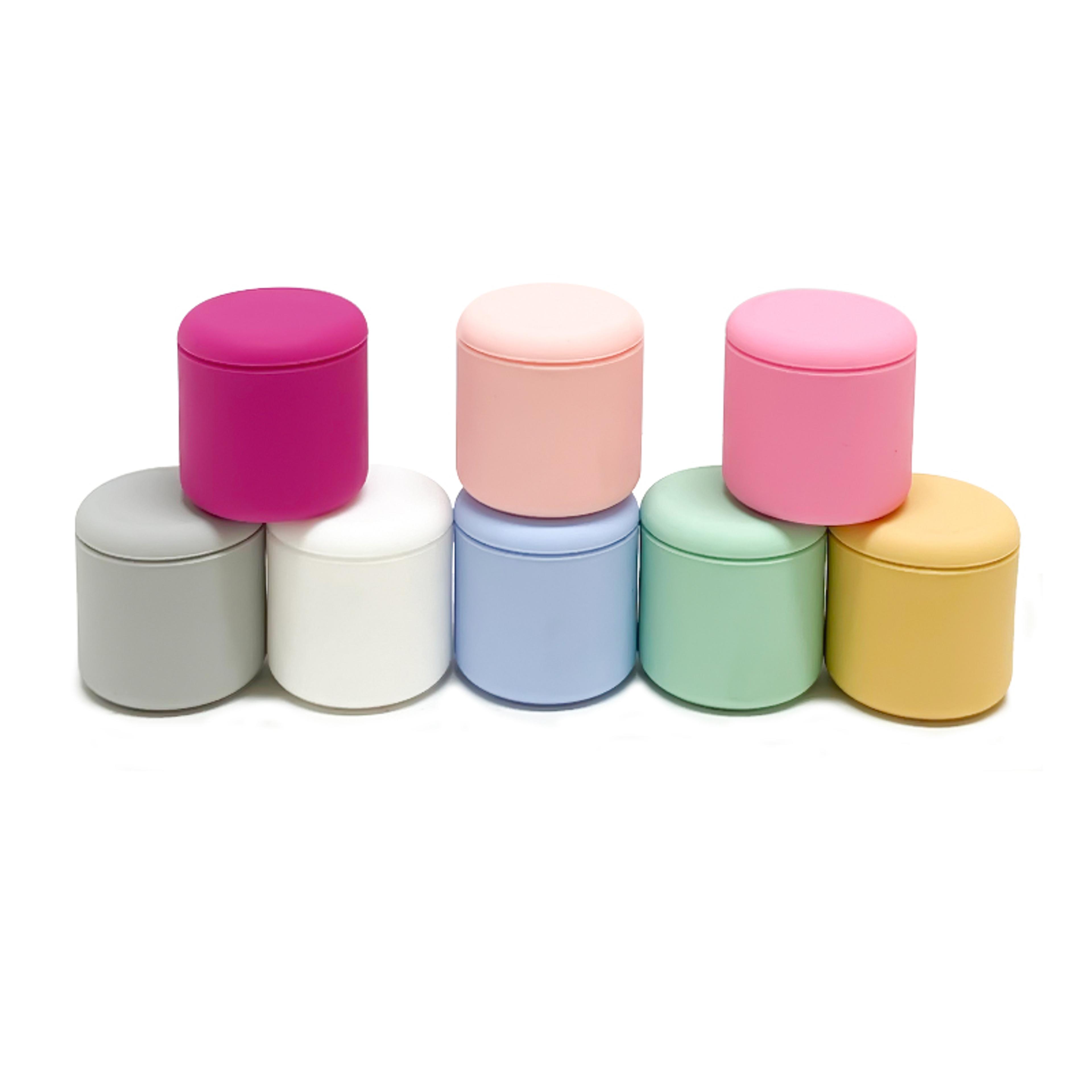 Leak Proof Silicone Travel Jars For Toiletries Refillable Cosmetic Cream Containers 1