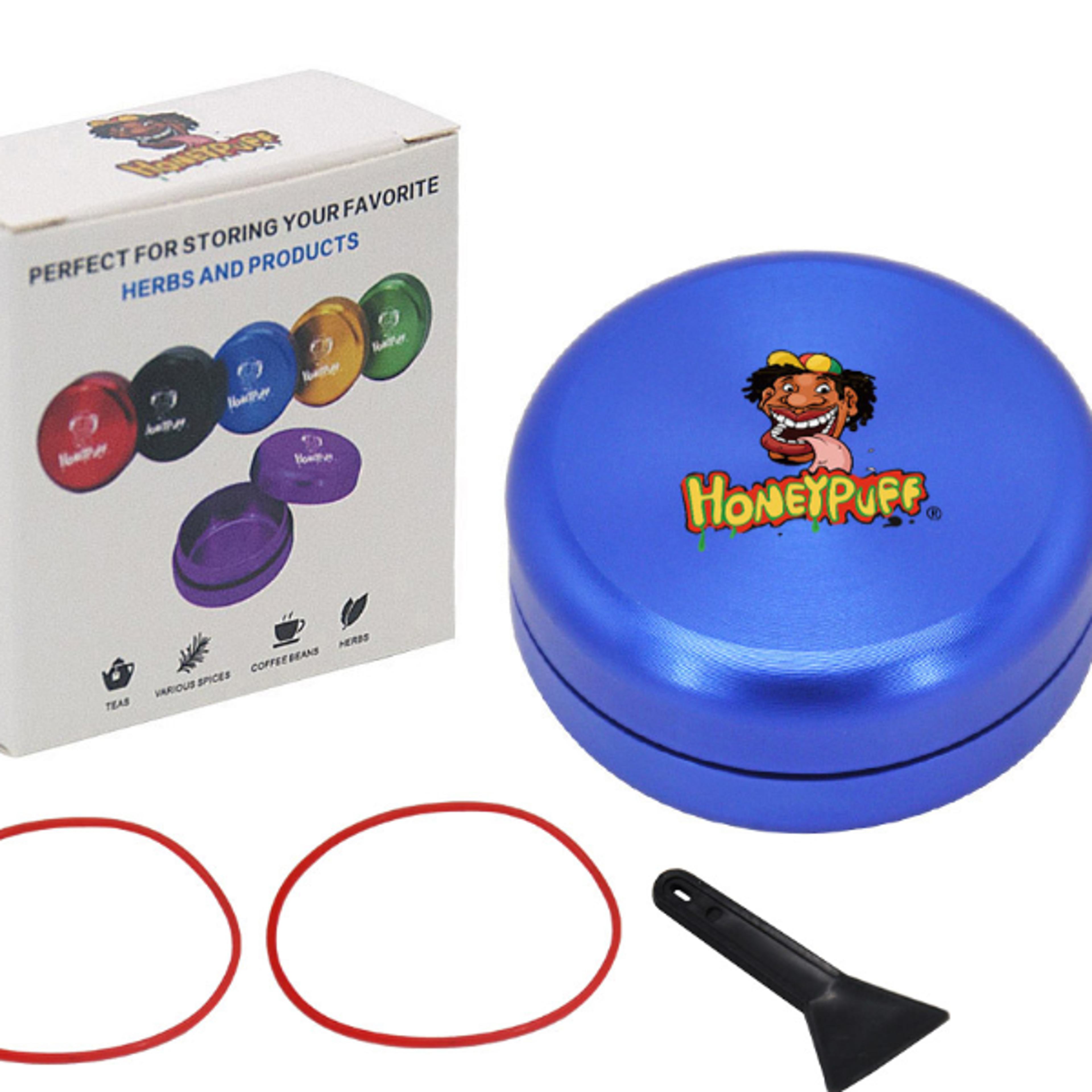 airtight aluminum stash jar portable smell proof herb container