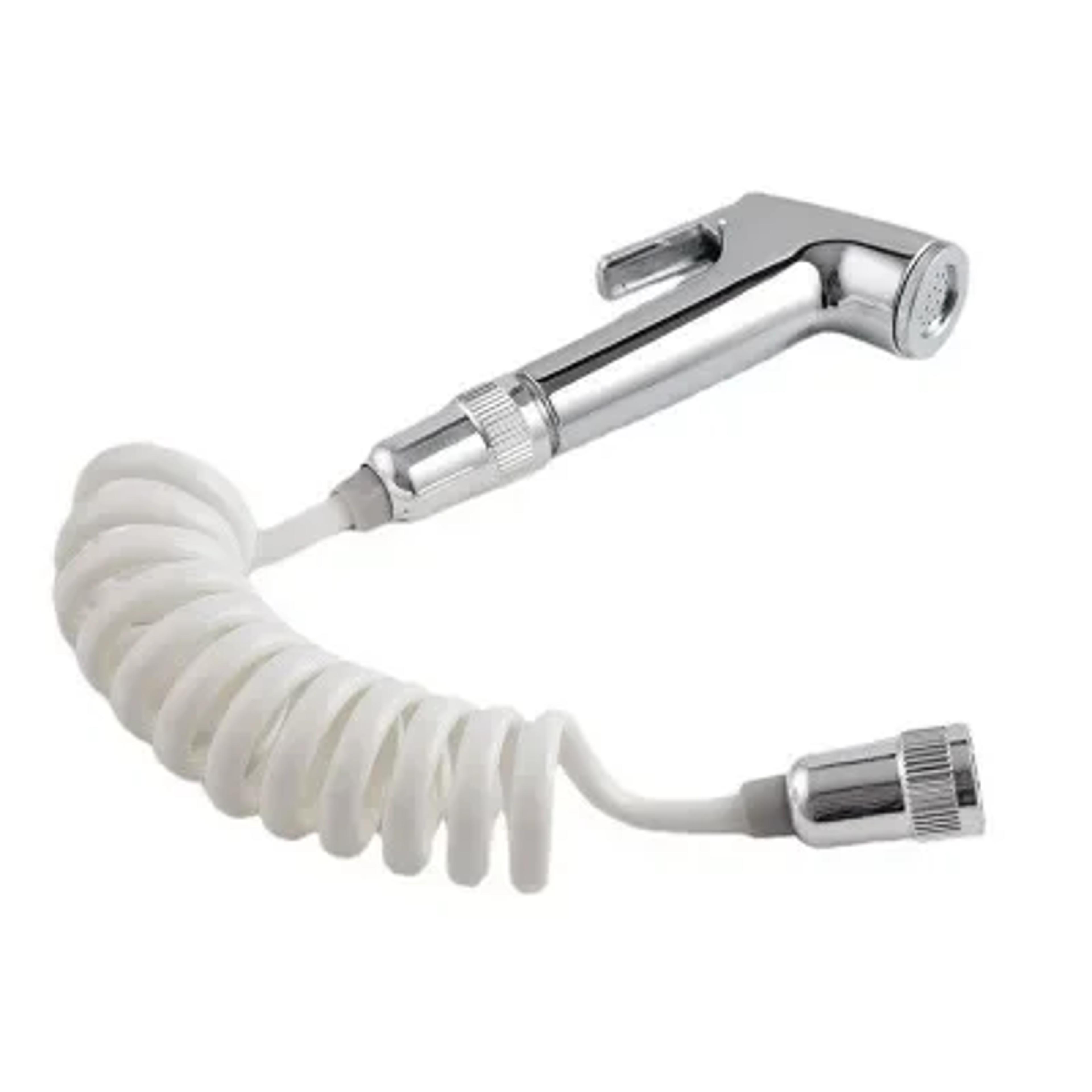 Stainless Steel Handheld Bidet Sprayer For Toilet With Hose And Holder 5