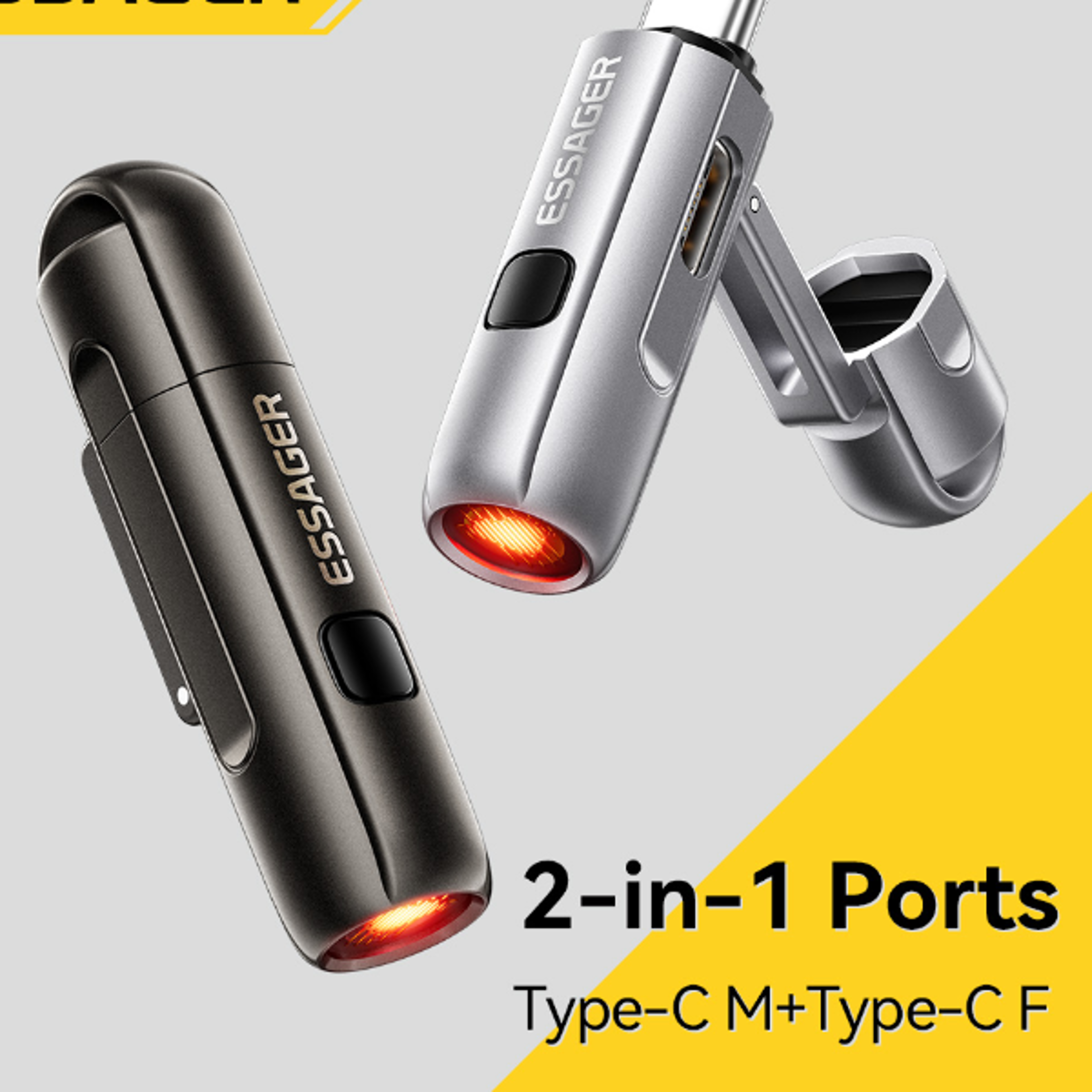 essager usb c lighter with air blower portable windproof camping tool