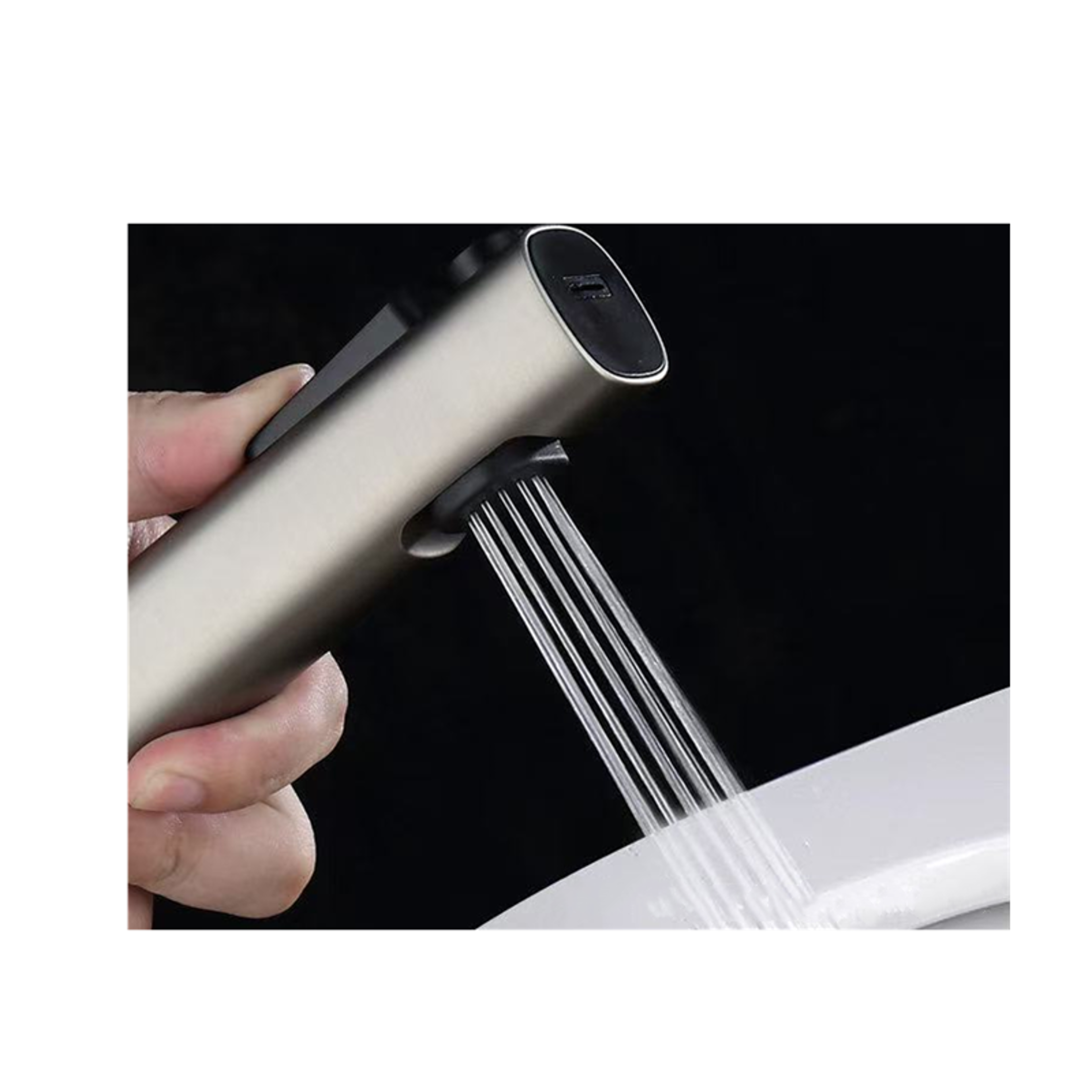 Handheld Bidet Sprayer For Toilet With Pressure Control Shattaf Attachment 1