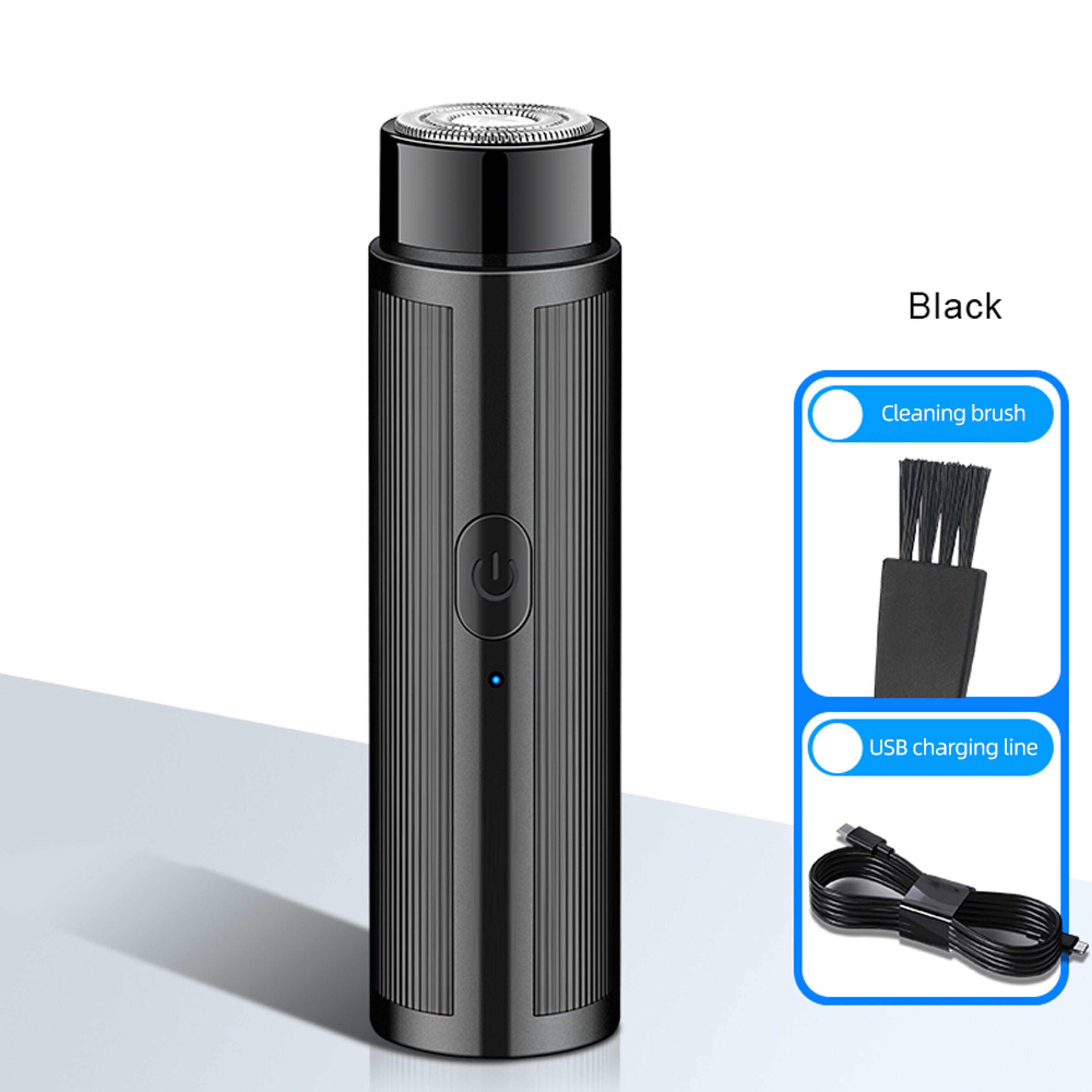 Mini Electric Shaver Portable Travel Razor USB Rechargeable Pocket Shaver 6