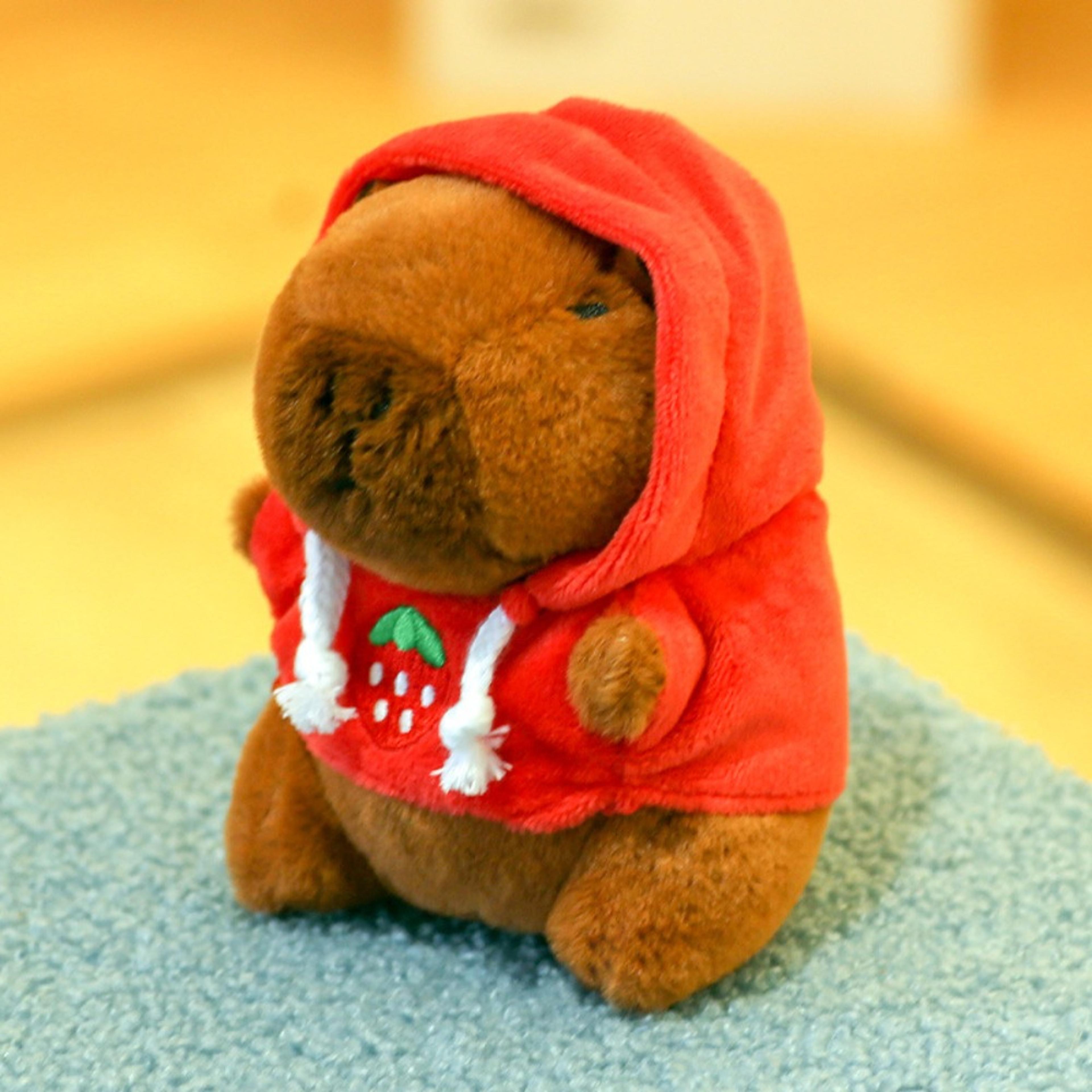 winged capybara plush toy cute kawaii stuffed animal gift