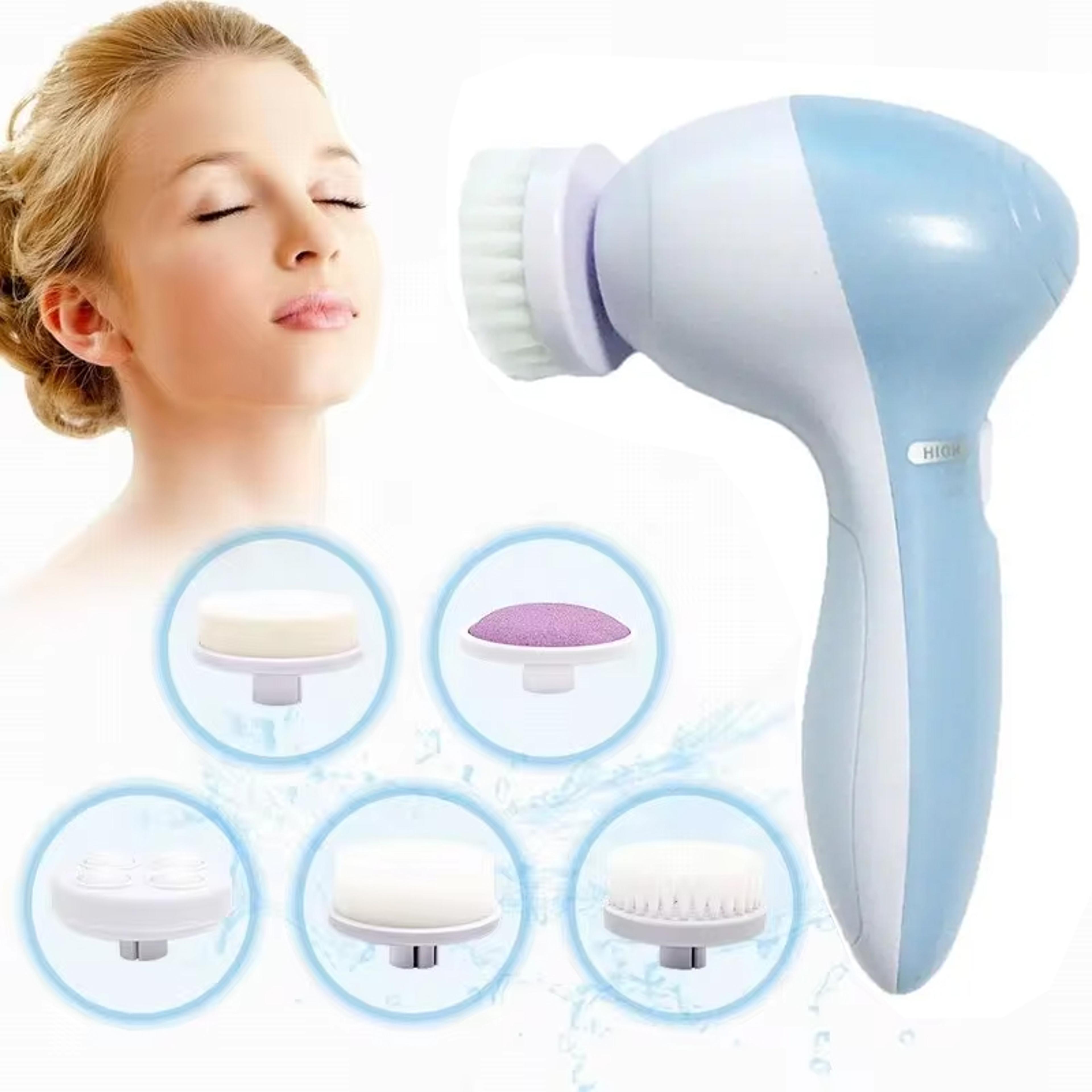electric facial cleansing brush for deep pore care and gentle massage
