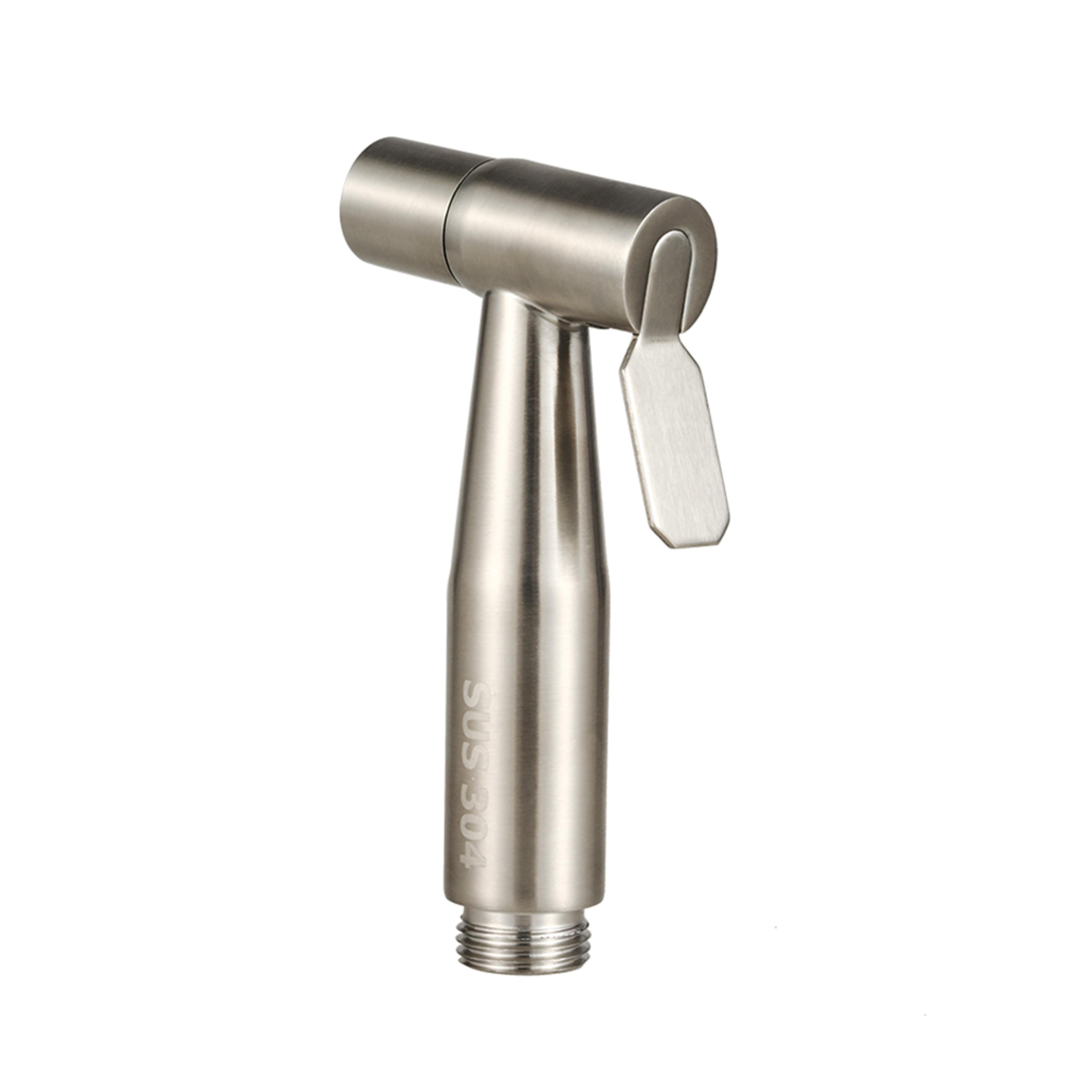 Stainless Steel Handheld Bidet Sprayer For Toilet And Bathroom Cleaning 3