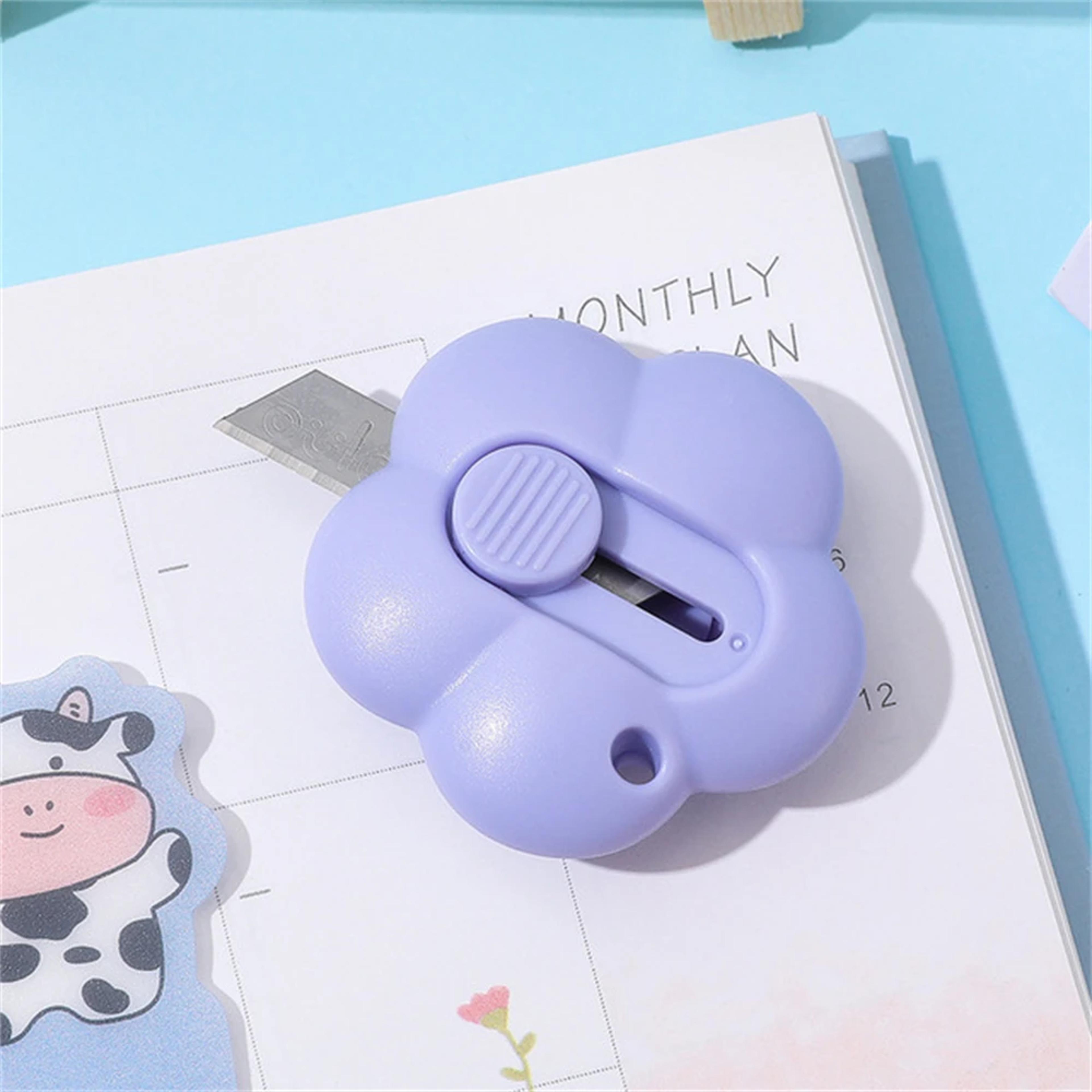 Flower Mini Utility Knife Retractable Paper Cutter And Letter Opener 4
